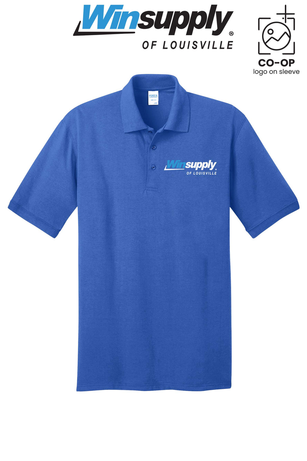 Port & Co™ Core Blend Jersey Knit Polo - Winsupply of Louisville KY