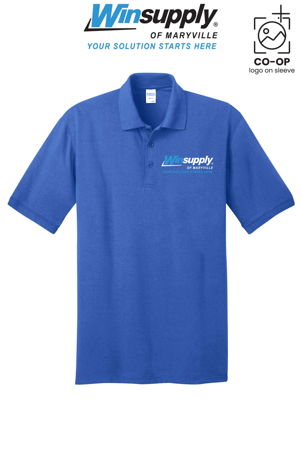 Port & Co™ Core Blend Jersey Knit Polo - Winsupply of Maryville