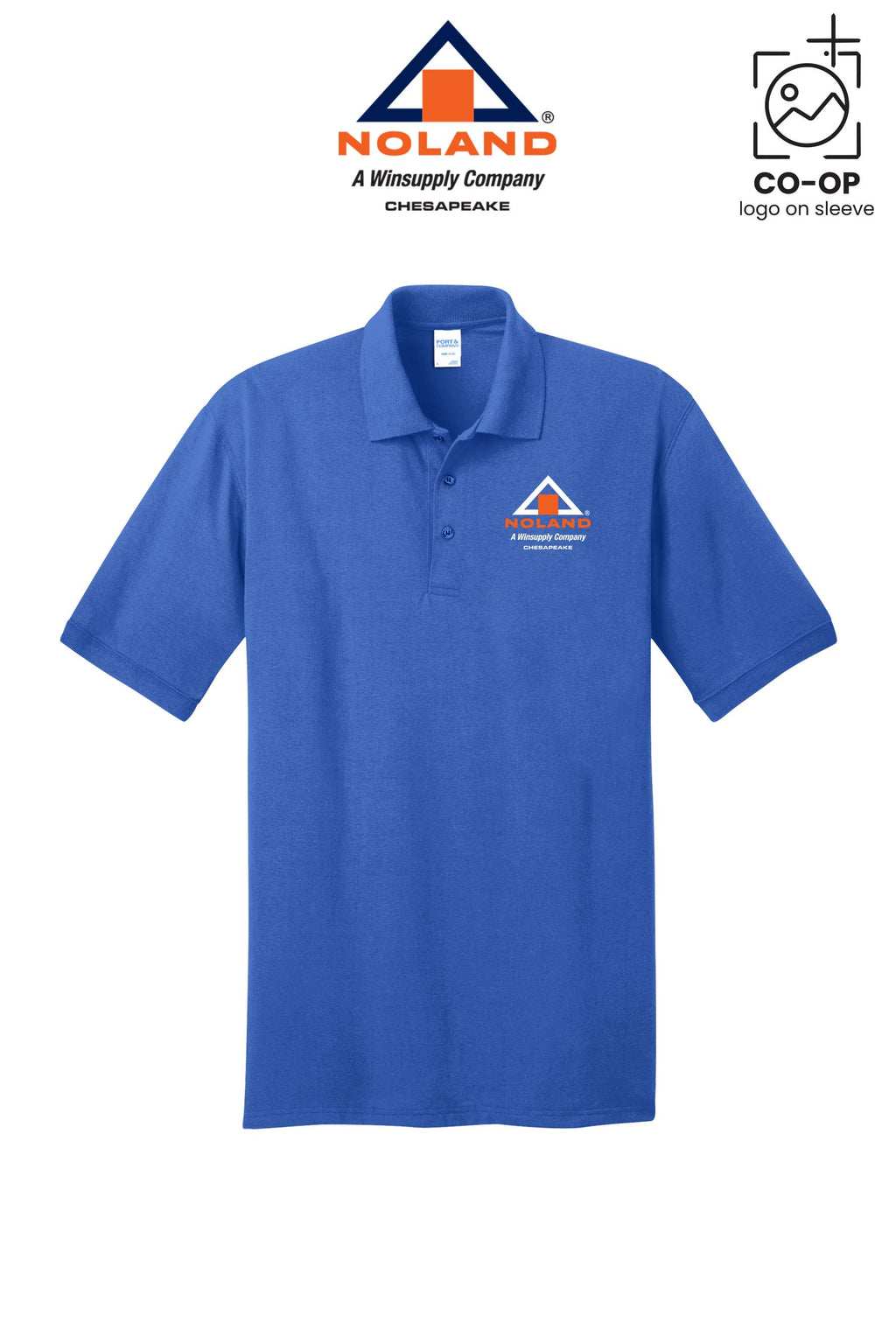 Port & Co™ Core Blend Jersey Knit Polo - Noland Company Chesapeake