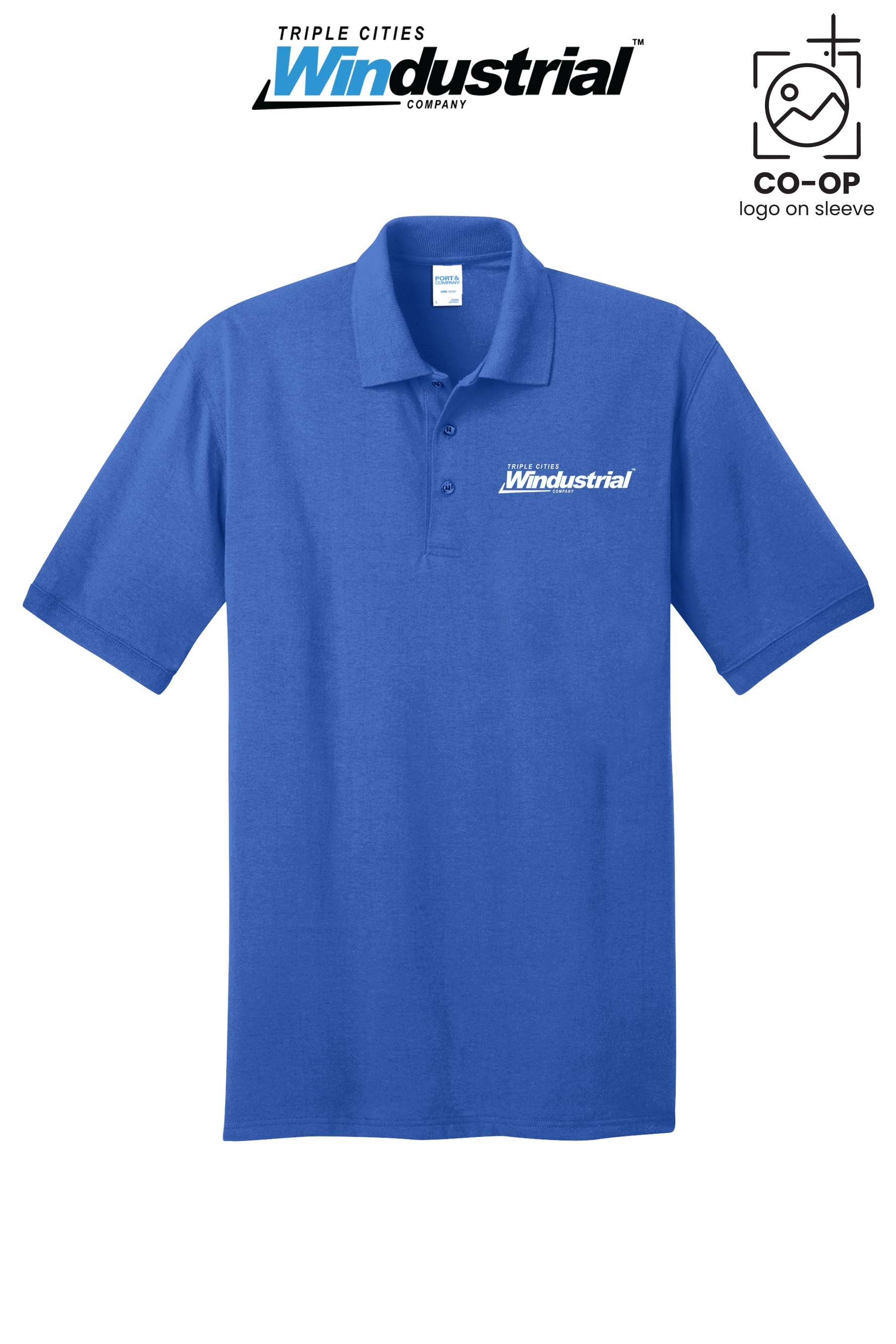 Port & Co™ Core Blend Jersey Knit Polo - Windustrial Triple Cities