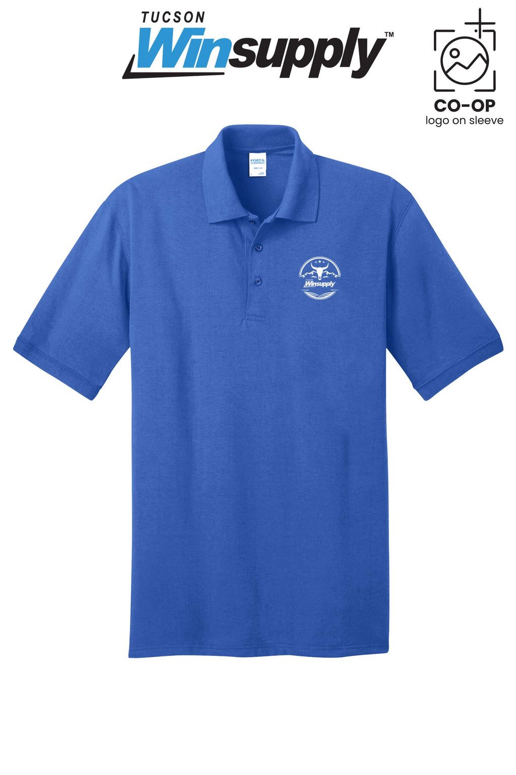 Port & Co™ Core Blend Jersey Knit Polo - Winsupply Tucson AZ