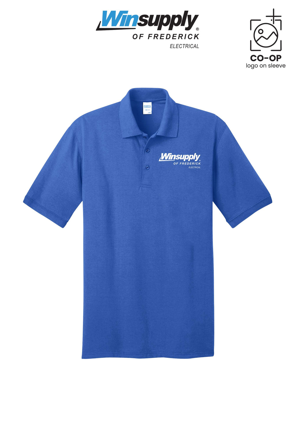 Port & Co™ Core Blend Jersey Knit Polo - Winsupply of Frederick