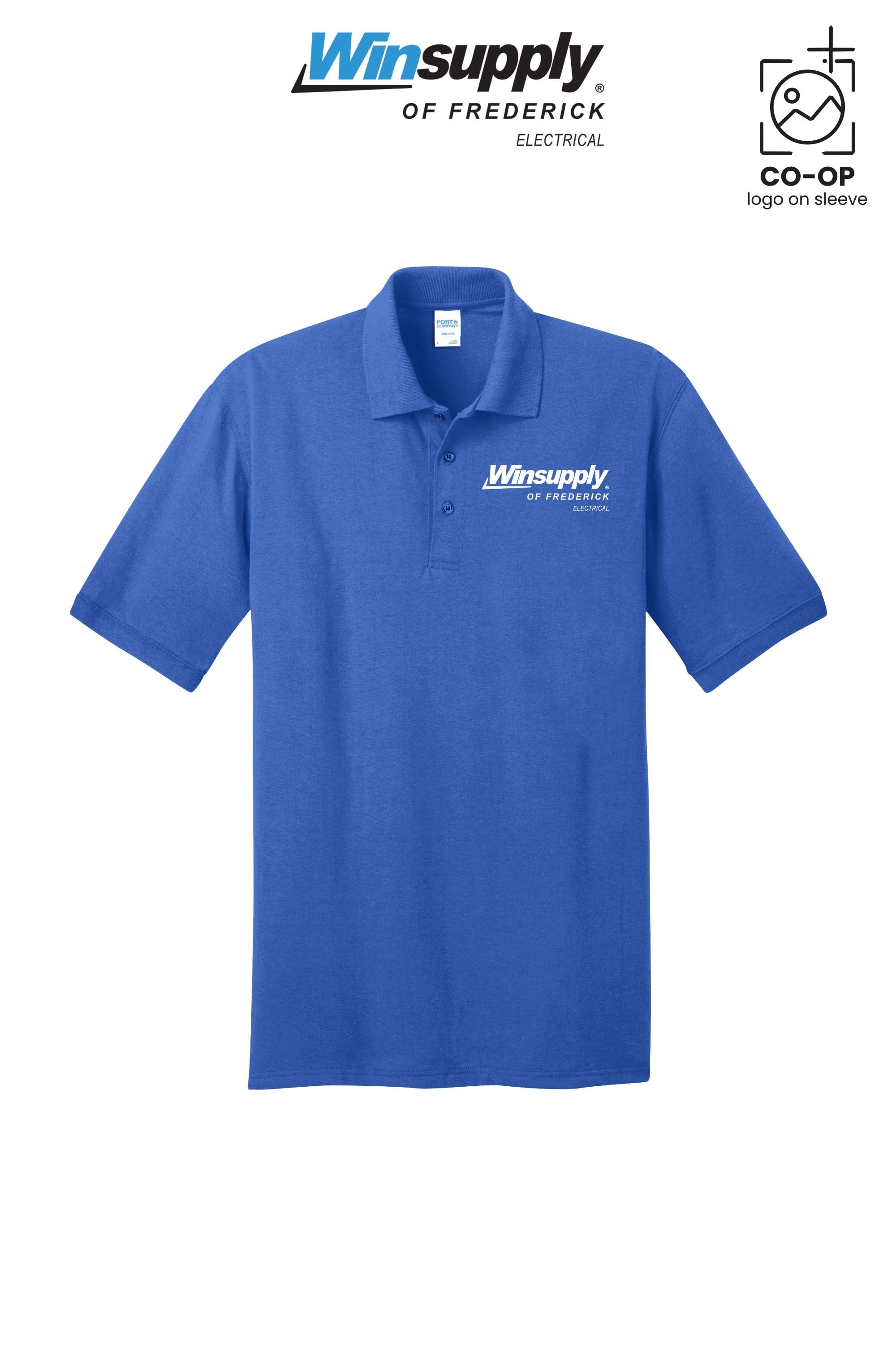 Port & Co™ Core Blend Jersey Knit Polo - Winsupply of Frederick