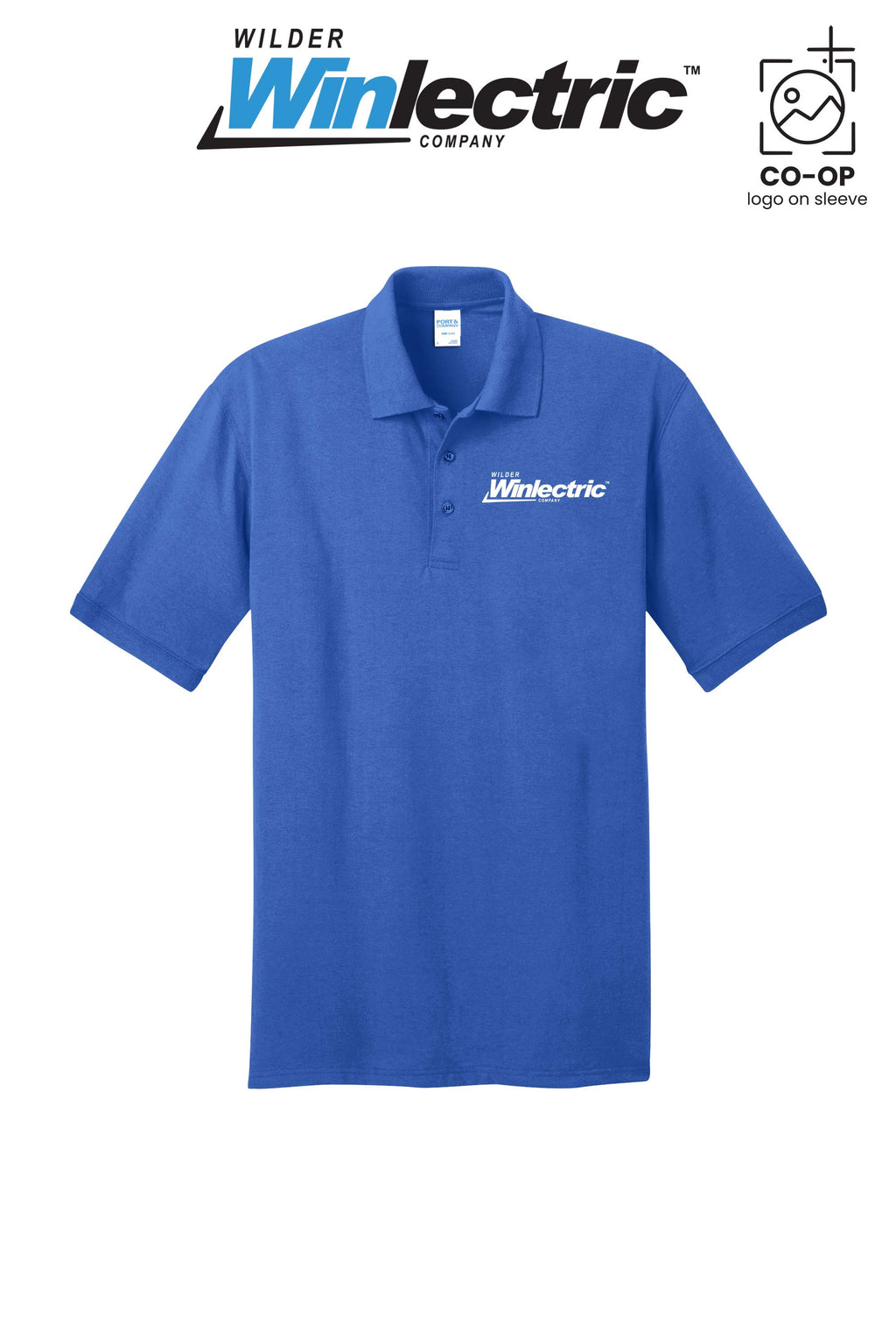 Port & Co™ Core Blend Jersey Knit Polo - Wilder Winlectric