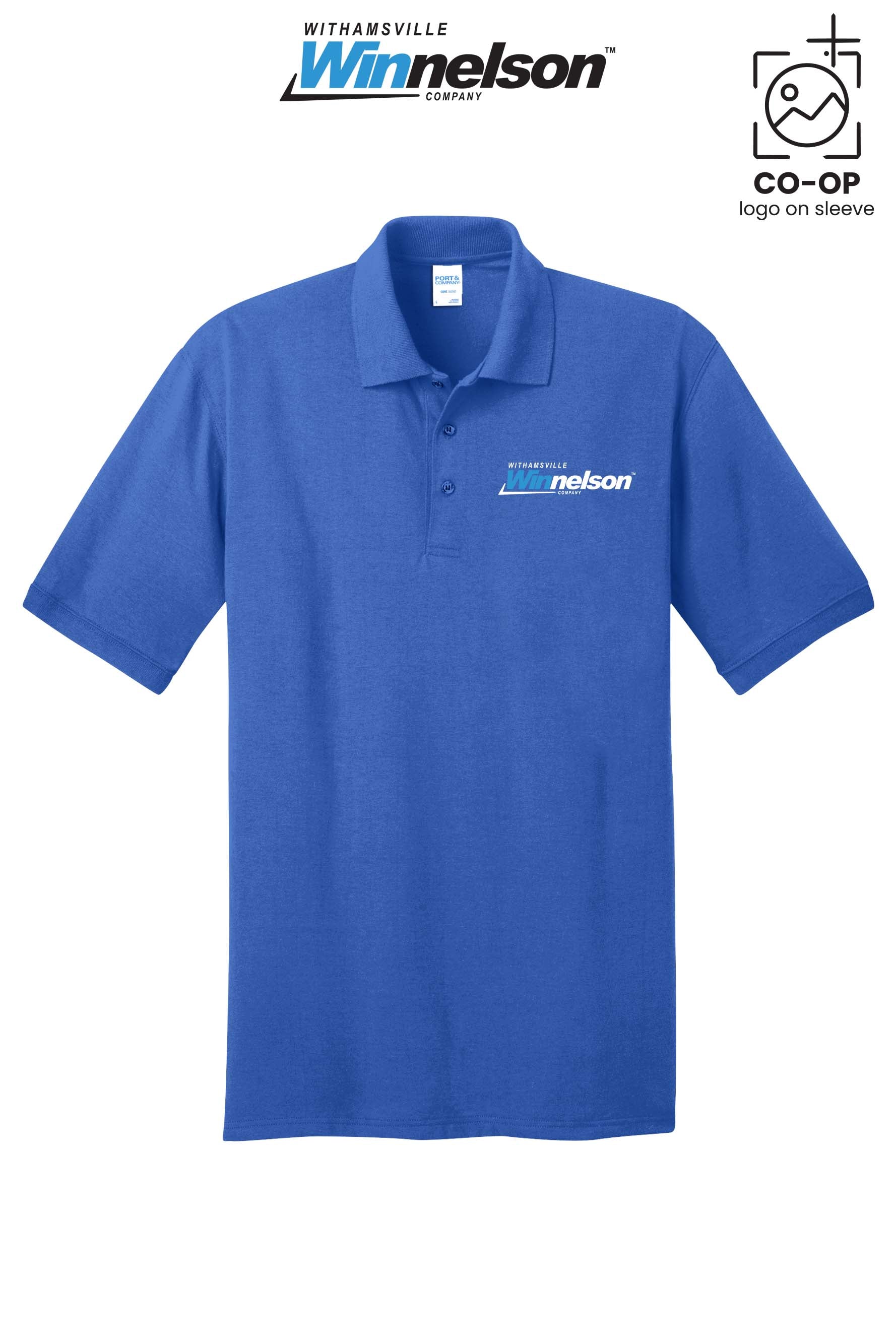 Port & Co™ Core Blend Jersey Knit Polo - Withamsville Winnelson
