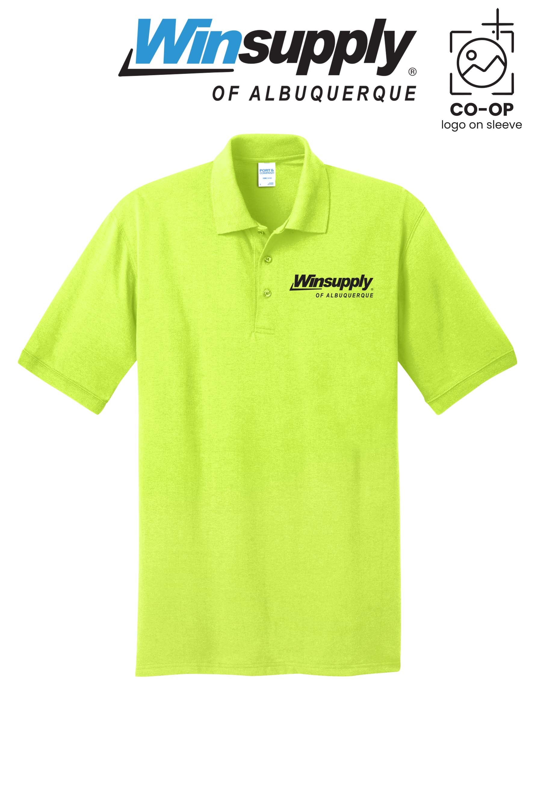 Port & Co™ Core Blend Jersey Knit Polo - Winsupply of Albuquerque