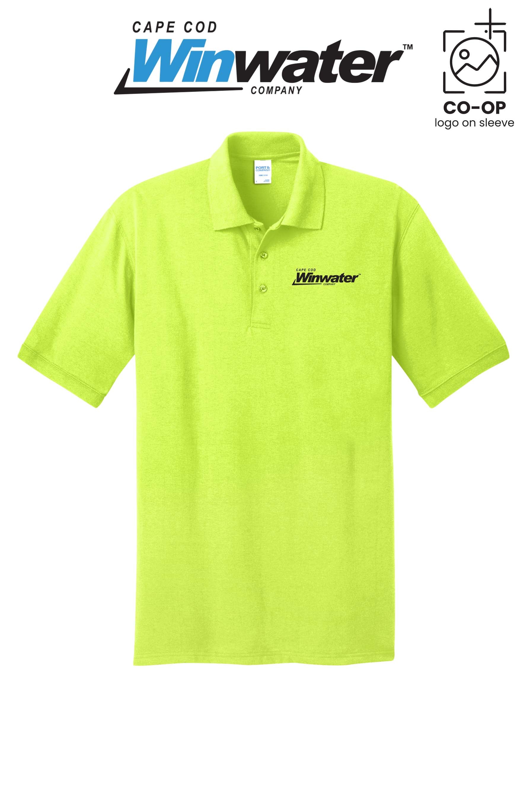 Port & Co™ Core Blend Jersey Knit Polo - Winwater Cape Cod