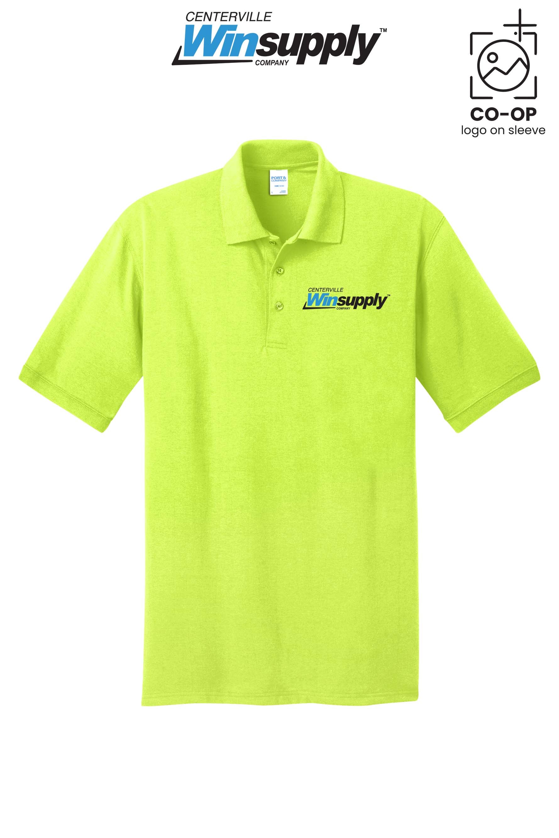 Port & Co™ Core Blend Jersey Knit Polo - Winsupply Centerville OH