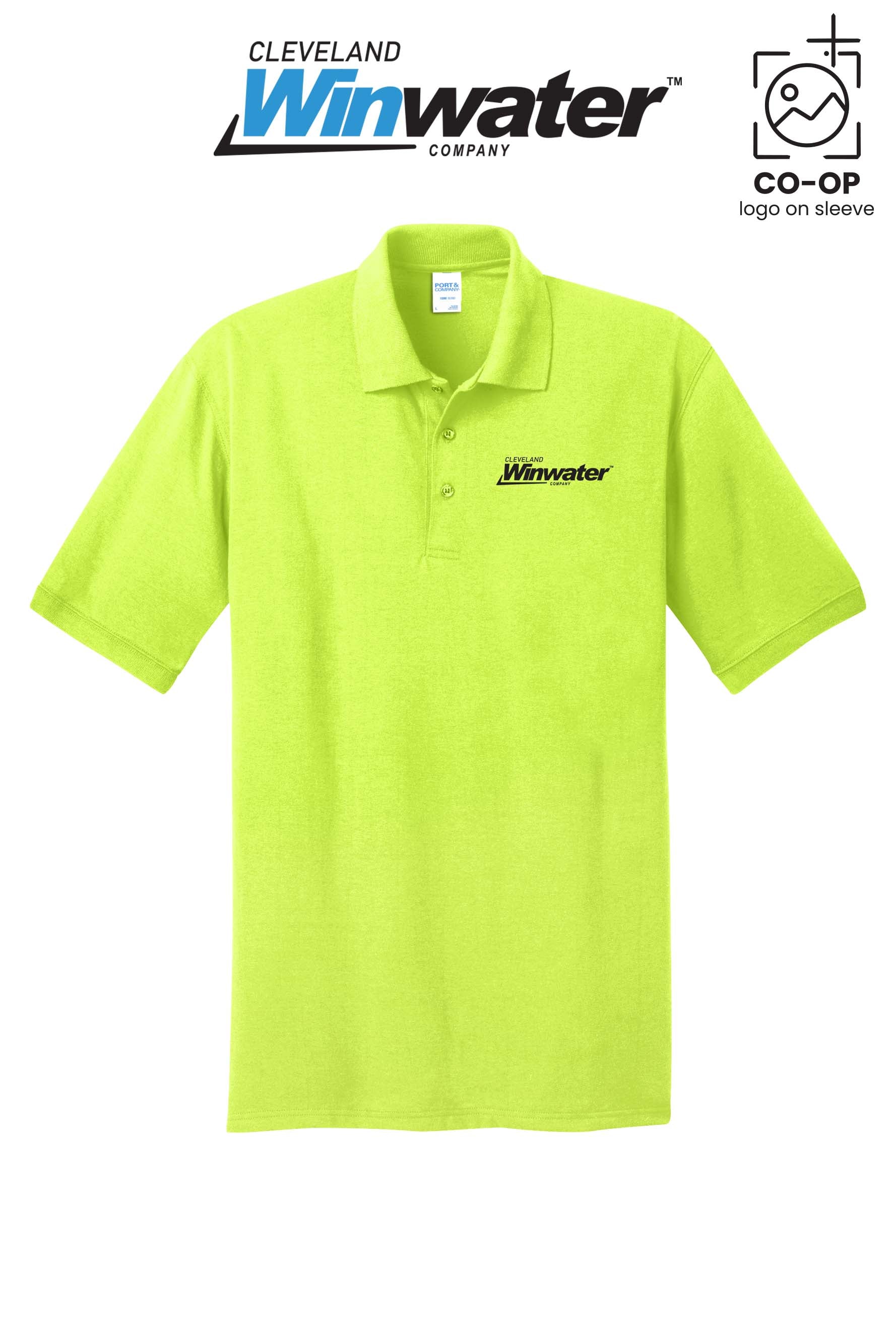 Port & Co™ Core Blend Jersey Knit Polo - Winwater of Cleveland
