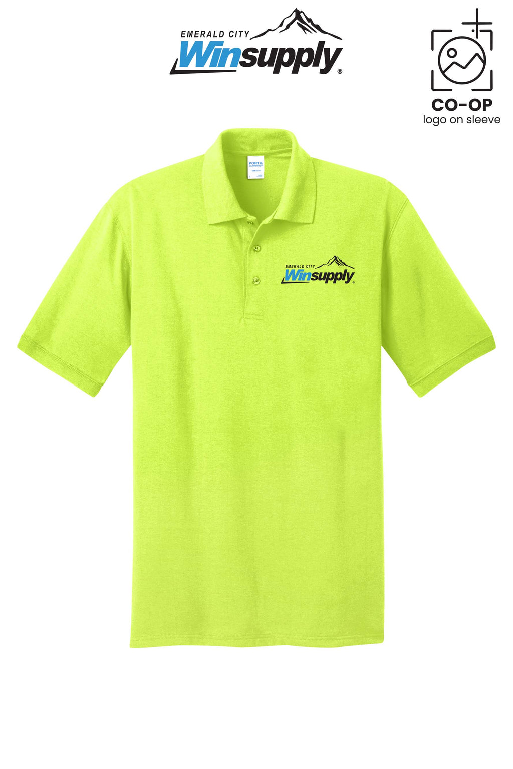 Port & Co™ Core Blend Jersey Knit Polo - Winsupply Emerald City