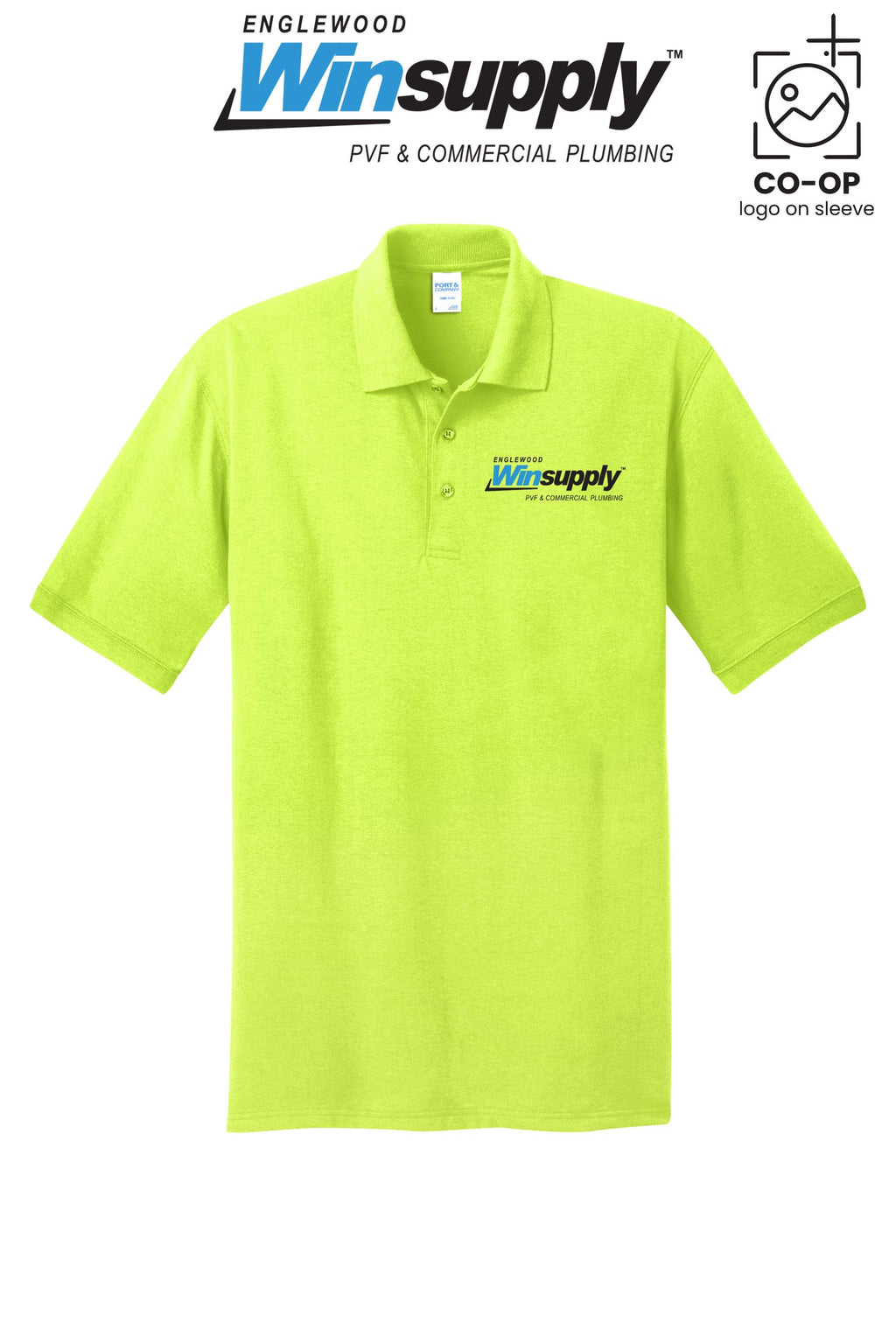 Port & Co™ Core Blend Jersey Knit Polo - Englewood Winsupply