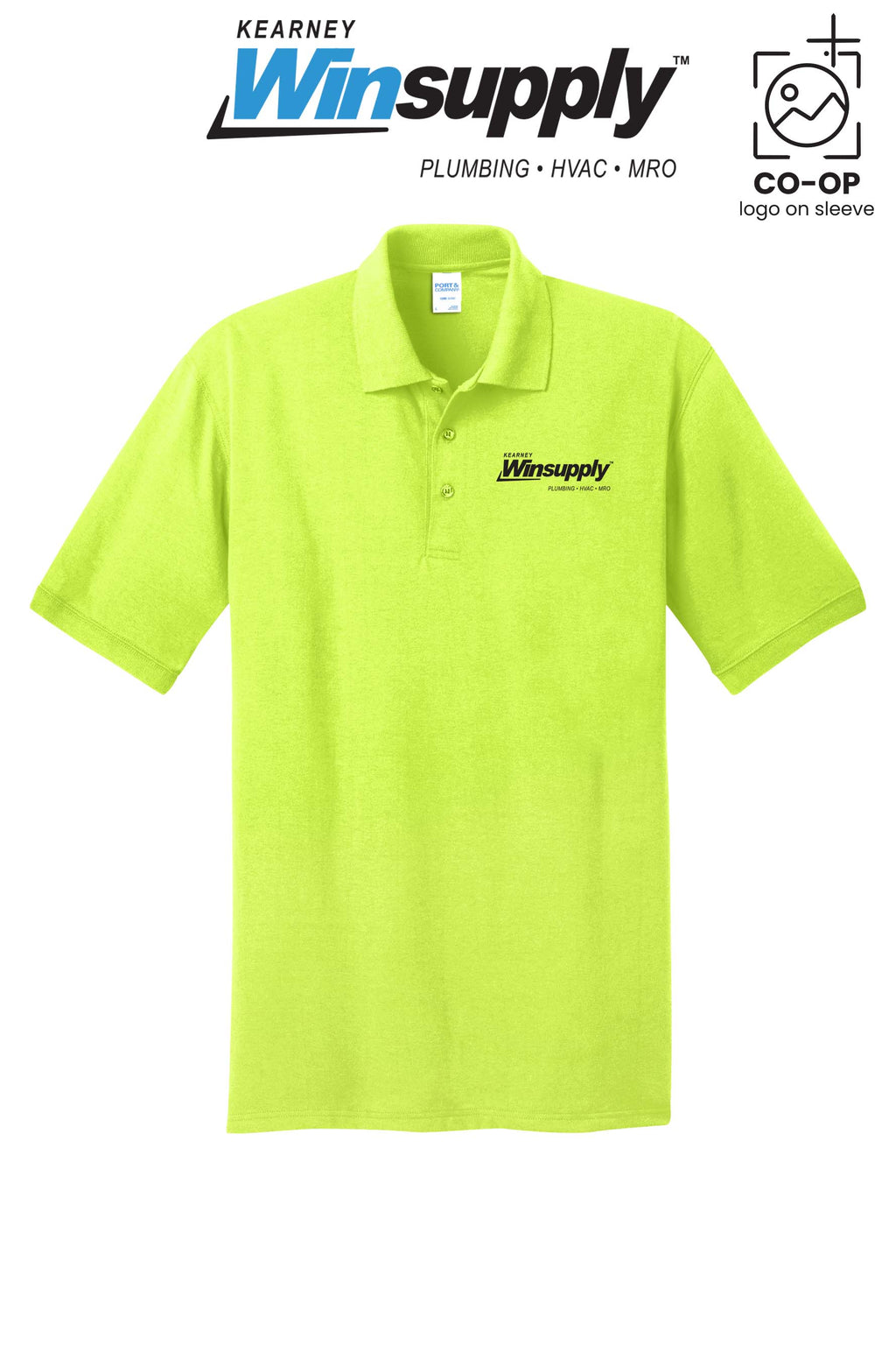 Port & Co™ Core Blend Jersey Knit Polo - Kearney Winsupply