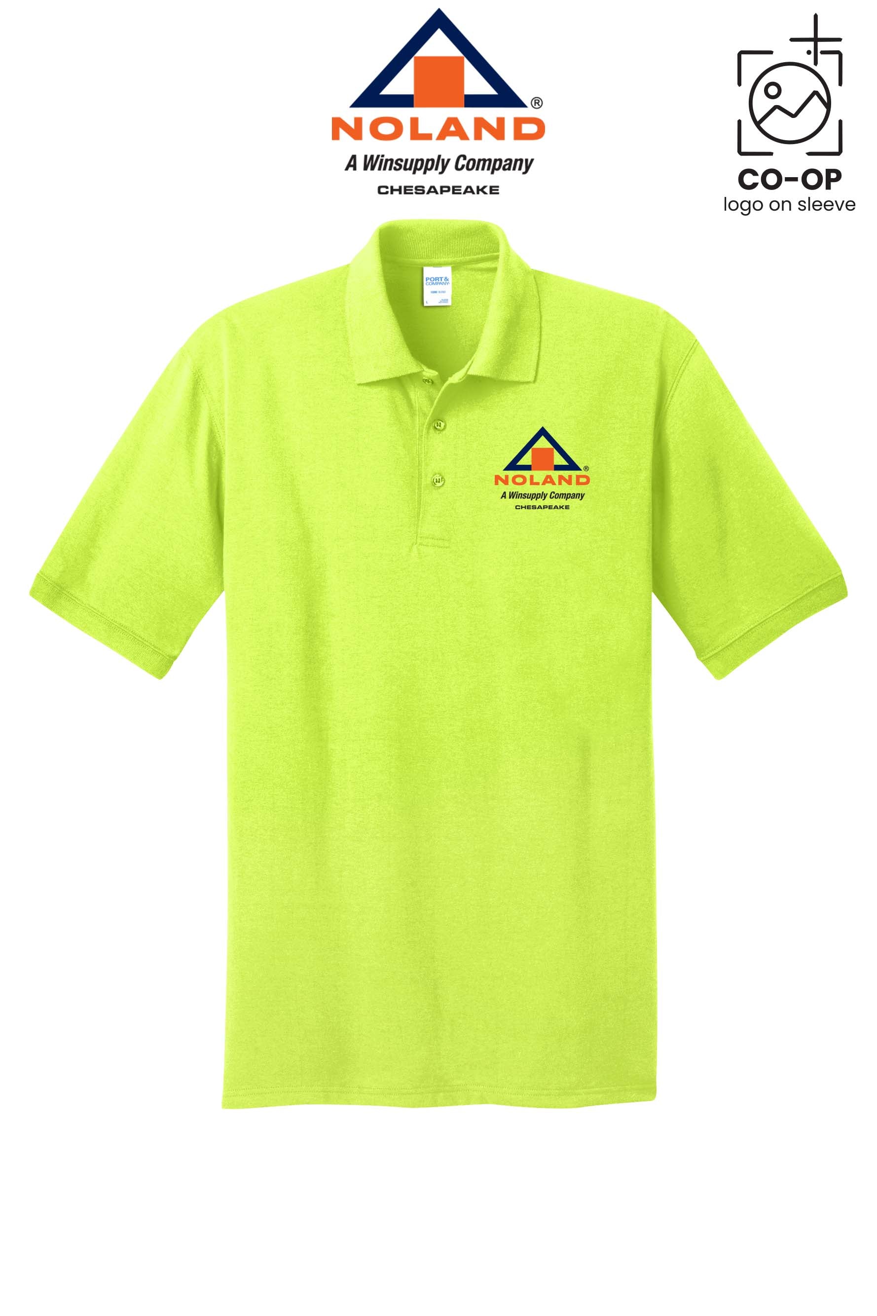 Port & Co™ Core Blend Jersey Knit Polo - Noland Company Chesapeake