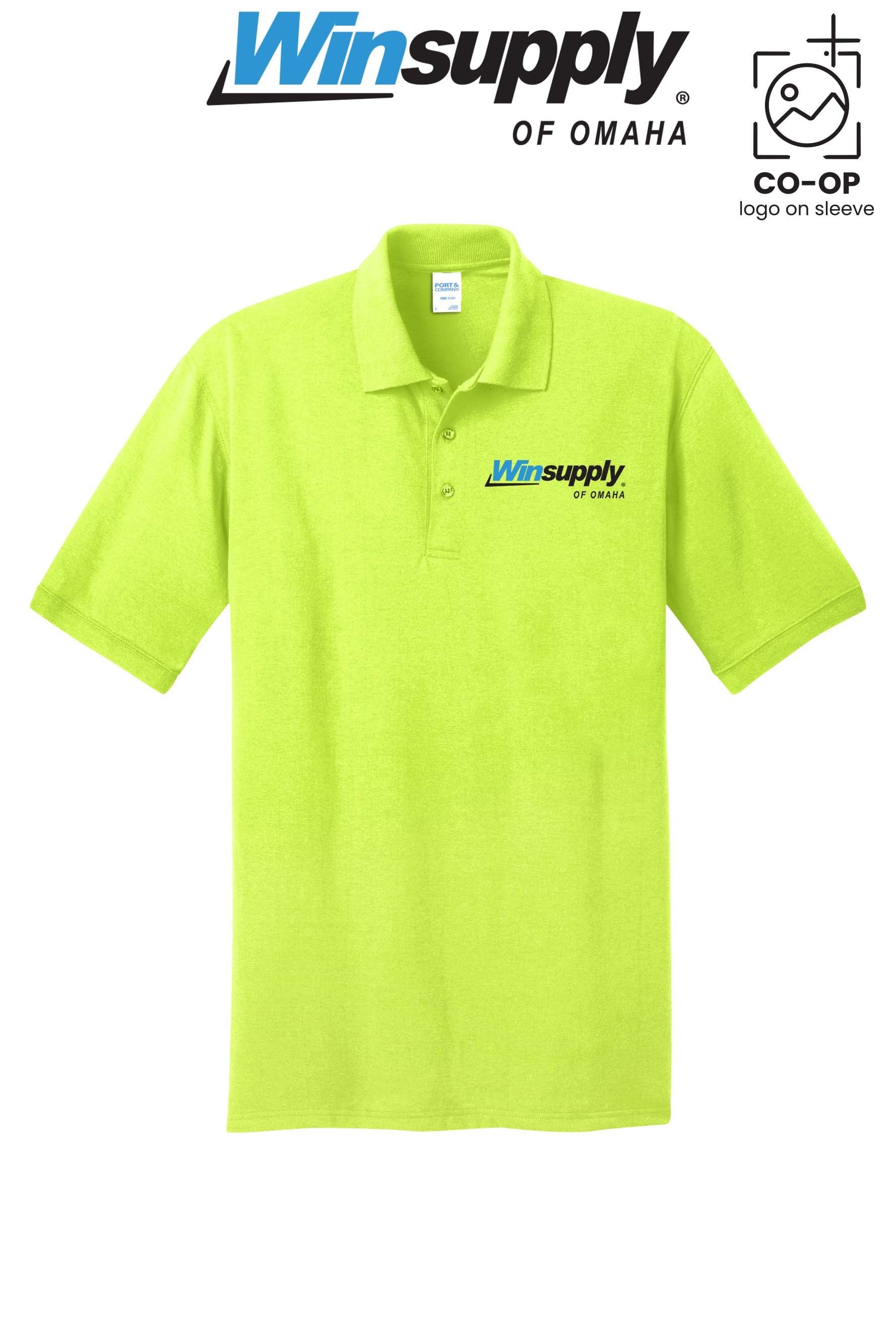 Port & Co™ Core Blend Jersey Knit Polo - Winsupply of Omaha