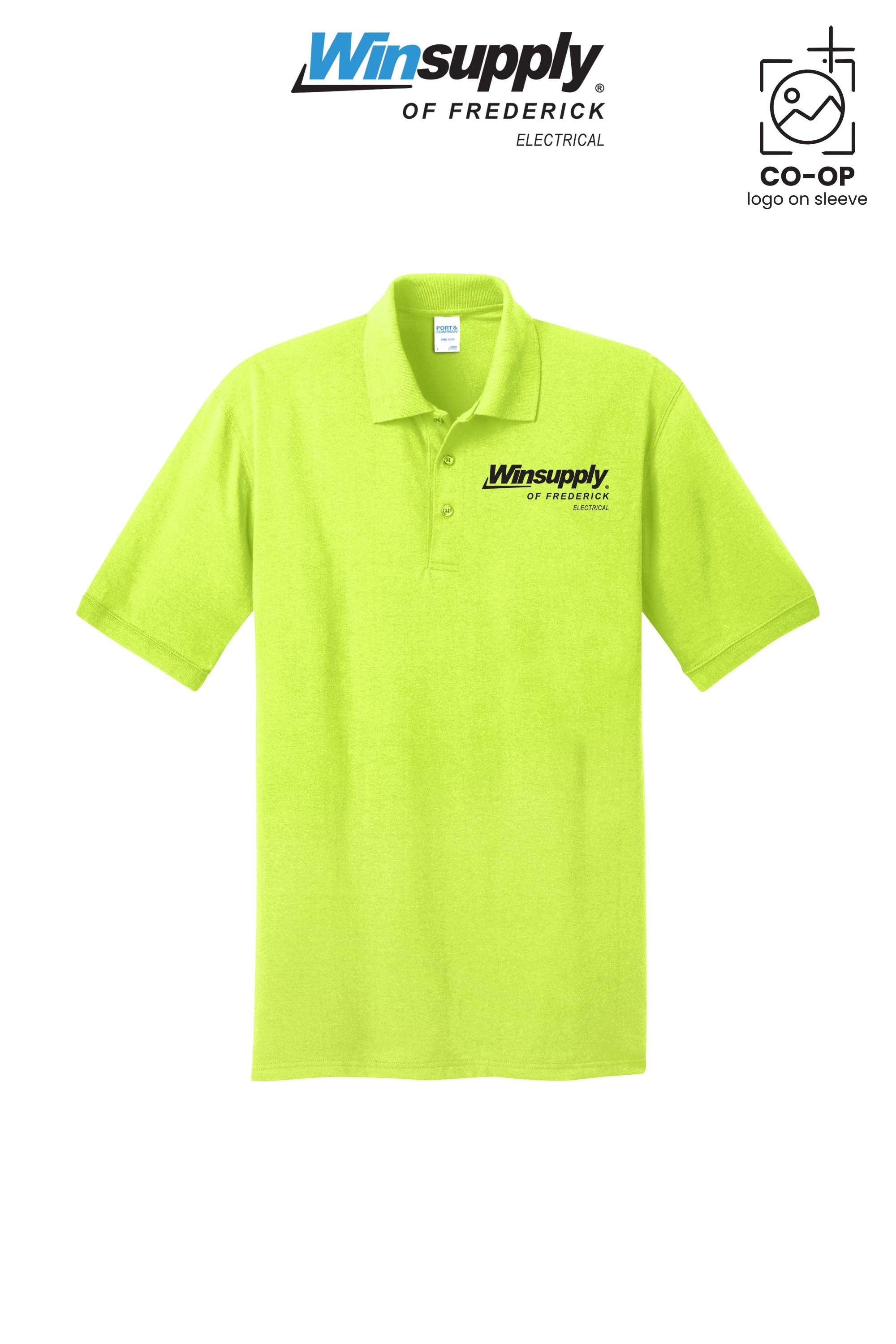 Port & Co™ Core Blend Jersey Knit Polo - Winsupply of Frederick
