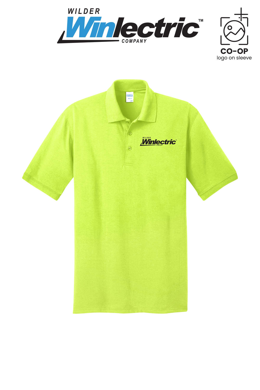 Port & Co™ Core Blend Jersey Knit Polo - Wilder Winlectric