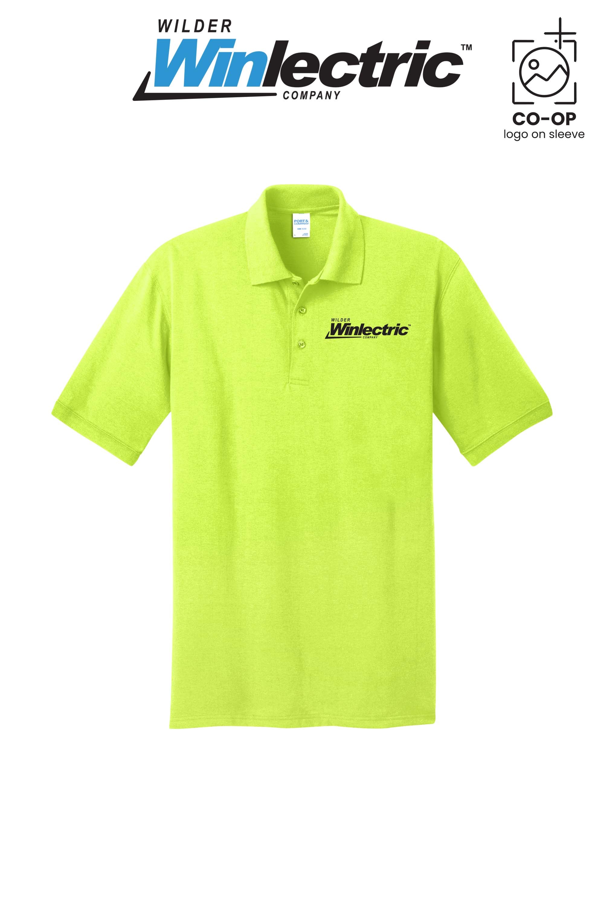 Port & Co™ Core Blend Jersey Knit Polo - Wilder Winlectric