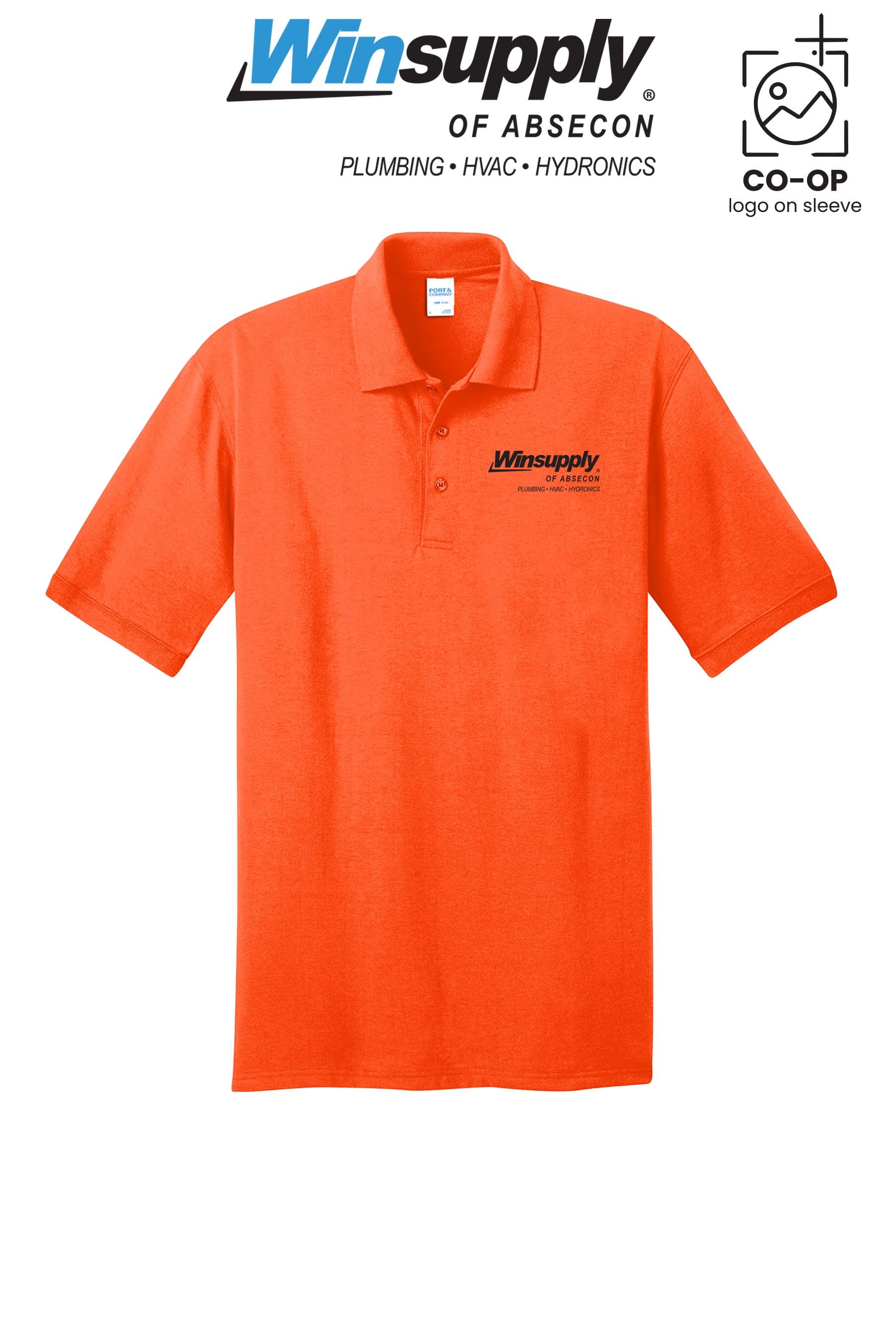 Port & Co™ Core Blend Jersey Knit Polo - Winsupply of Absecon