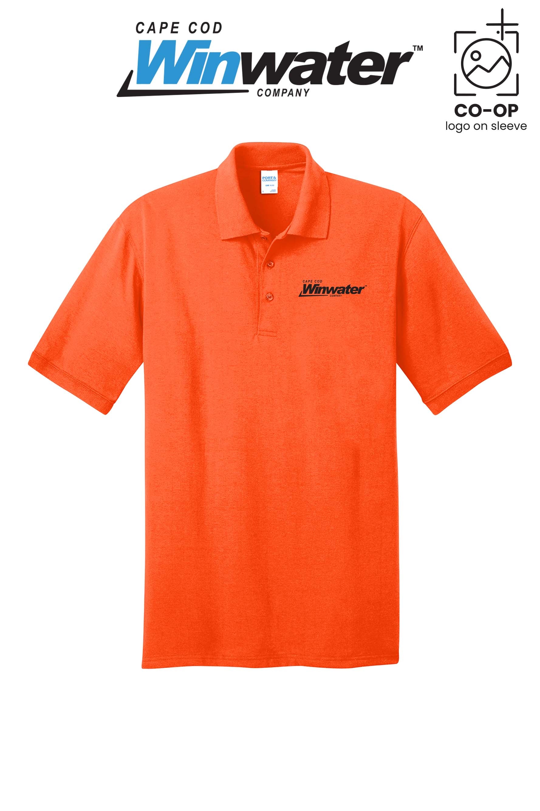 Port & Co™ Core Blend Jersey Knit Polo - Winwater Cape Cod