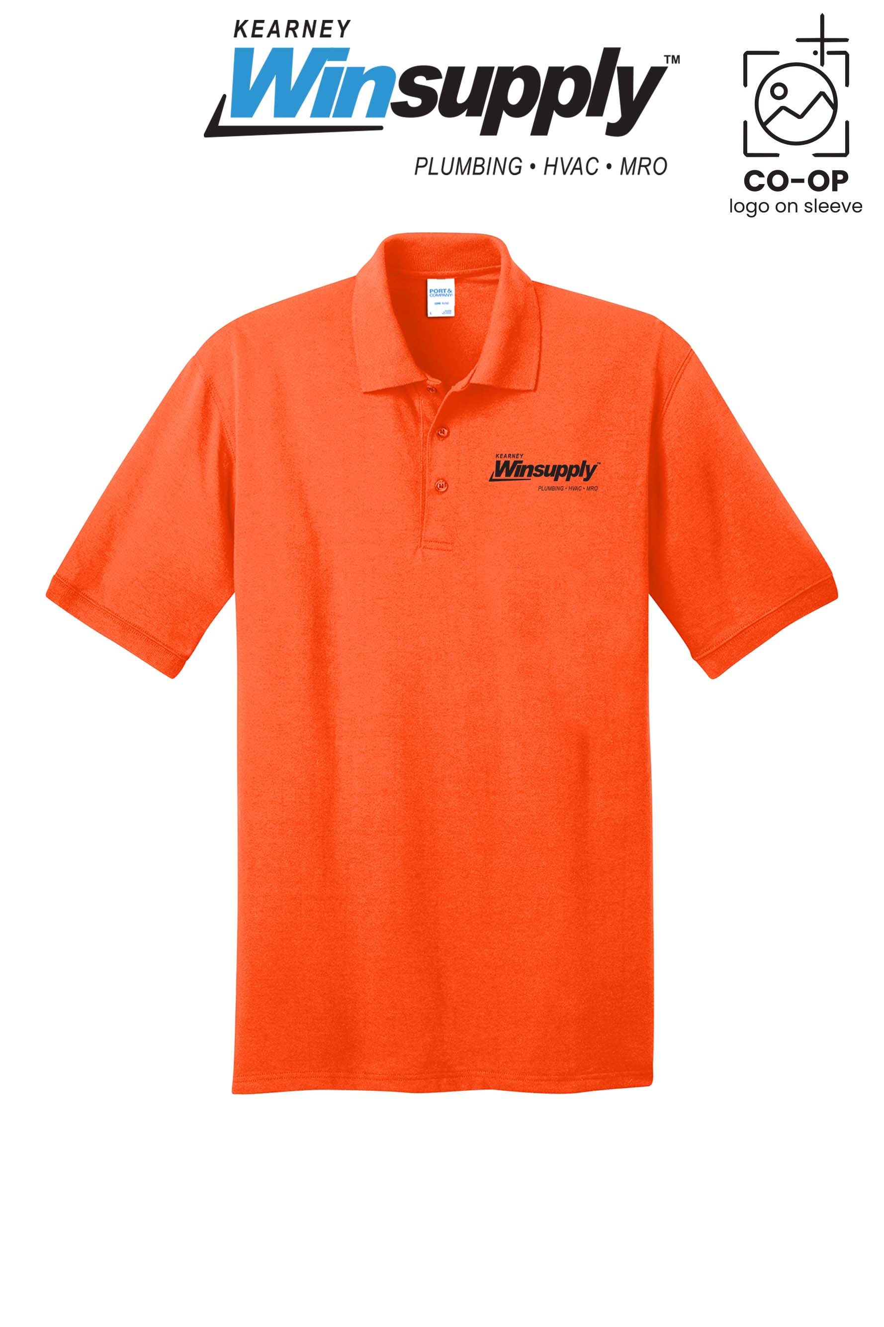 Port & Co™ Core Blend Jersey Knit Polo - Kearney Winsupply