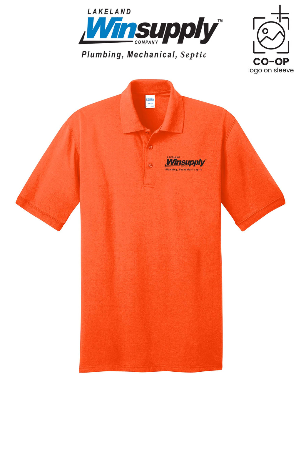 Port & Co™ Core Blend Jersey Knit Polo - Lakeland Winsupply