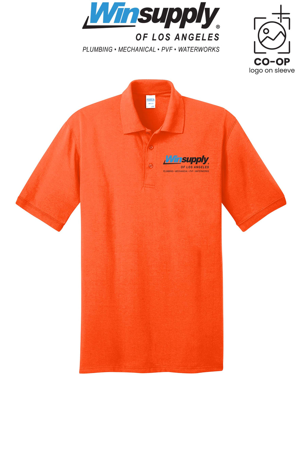 Port & Co™ Core Blend Jersey Knit Polo - Winsupply of Los Angeles