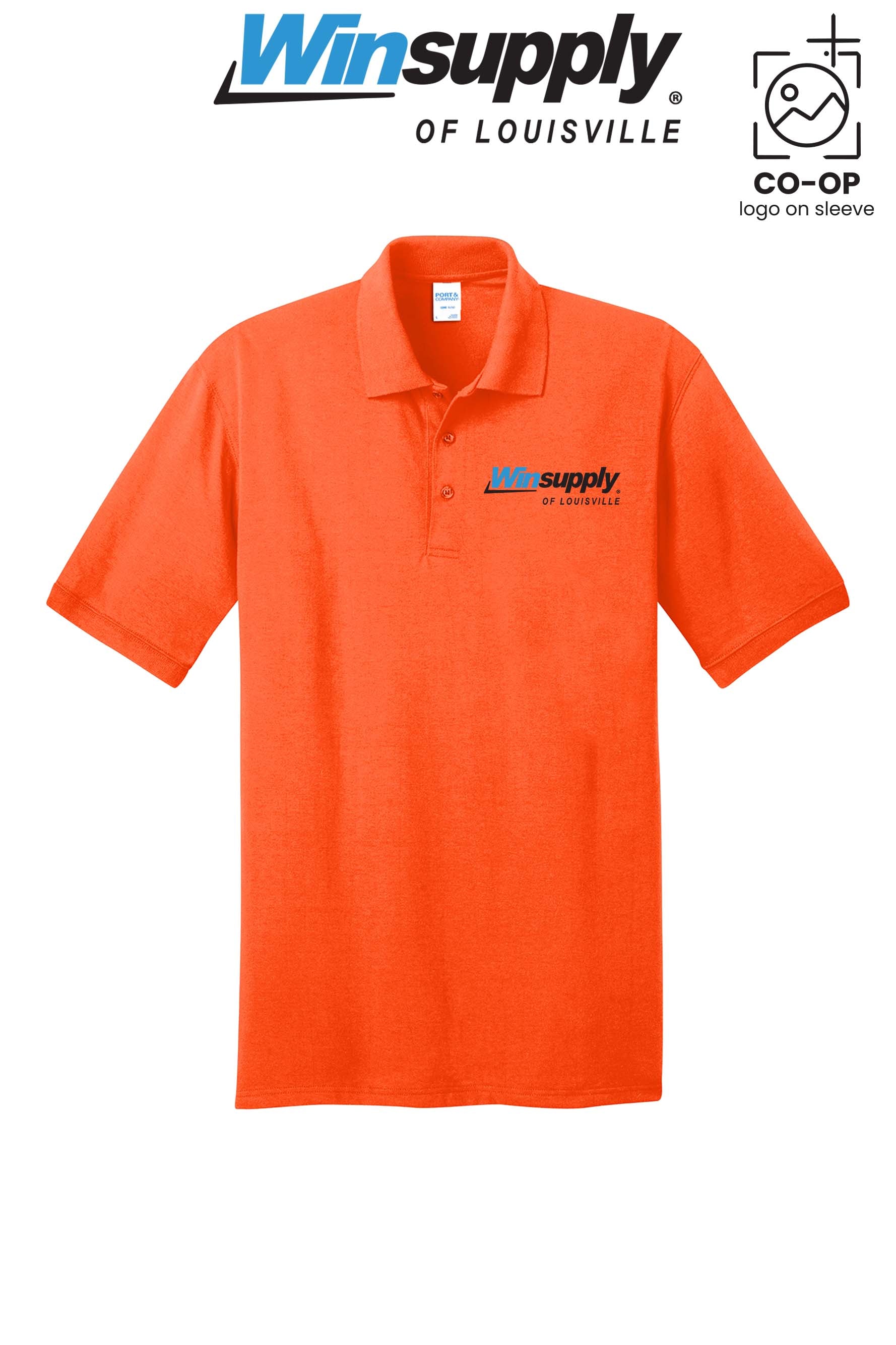 Port & Co™ Core Blend Jersey Knit Polo - Winsupply of Louisville KY