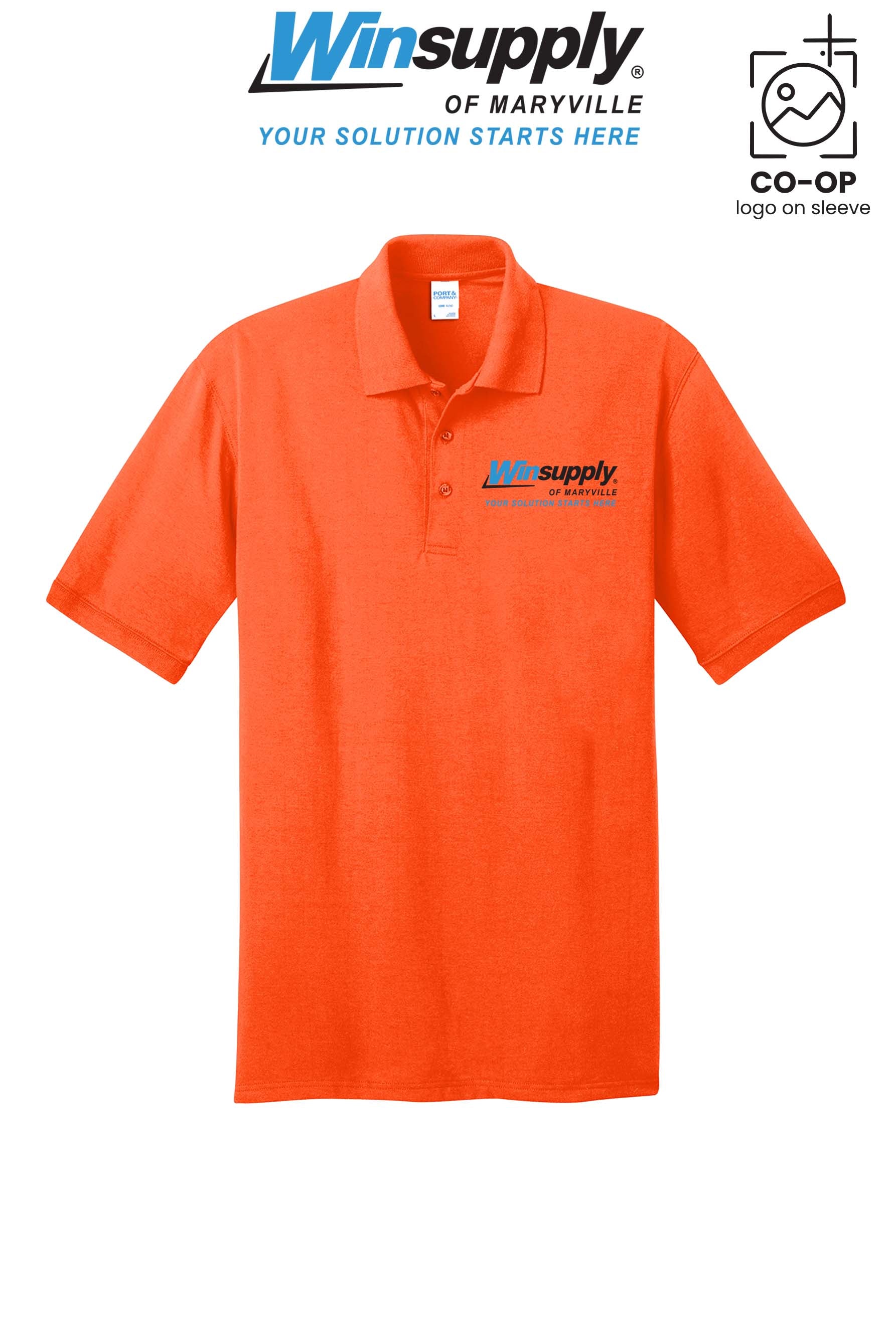 Port & Co™ Core Blend Jersey Knit Polo - Winsupply of Maryville