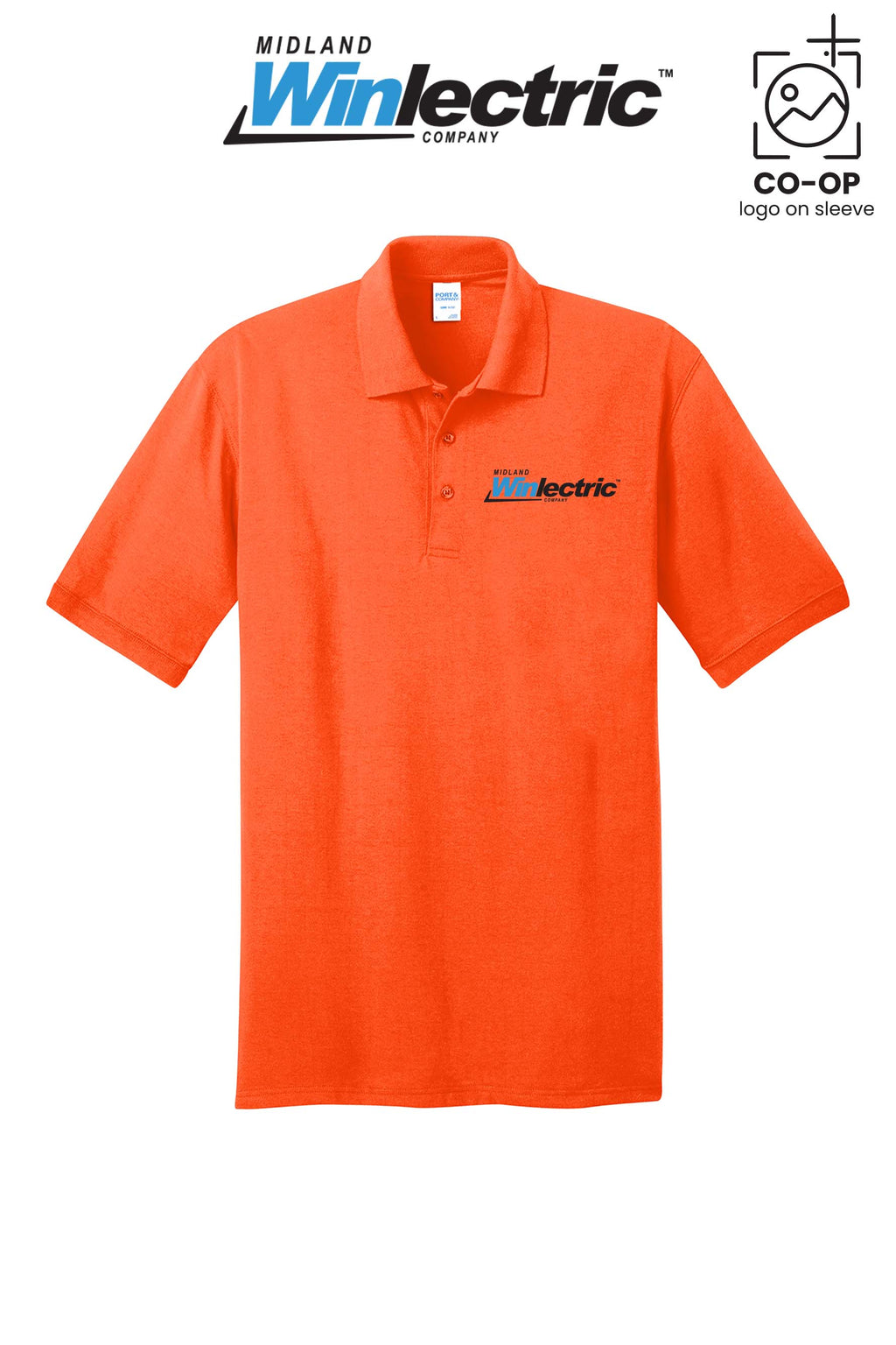 Port & Co™ Core Blend Jersey Knit Polo - Winlectric of Midland