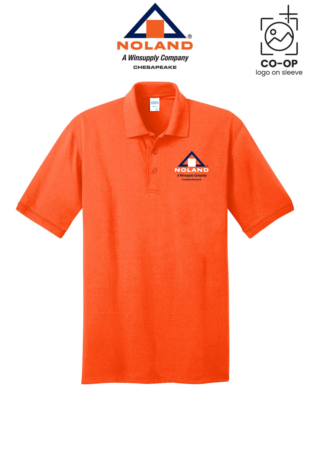 Port & Co™ Core Blend Jersey Knit Polo - Noland Company Chesapeake