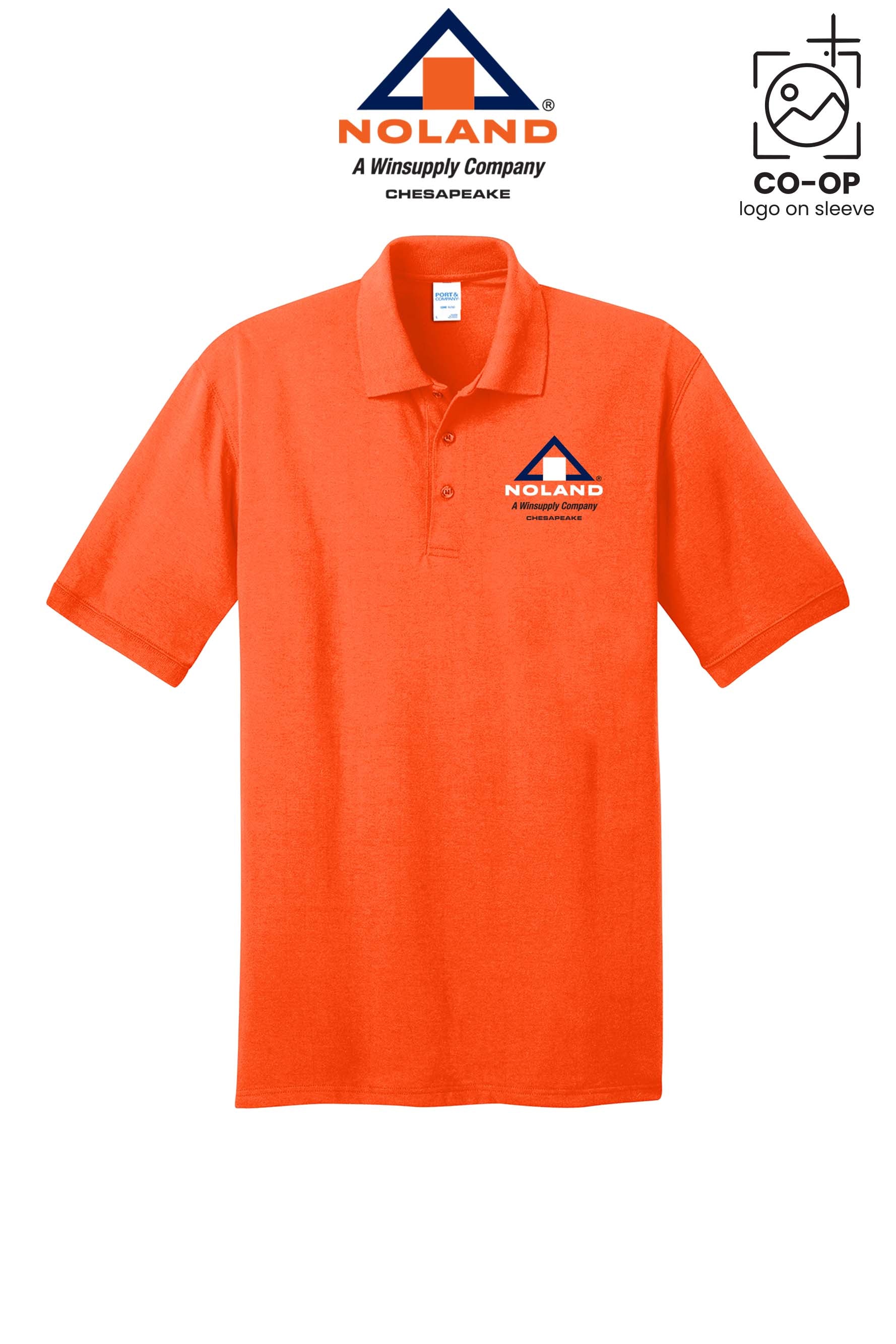 Port & Co™ Core Blend Jersey Knit Polo - Noland Company Chesapeake