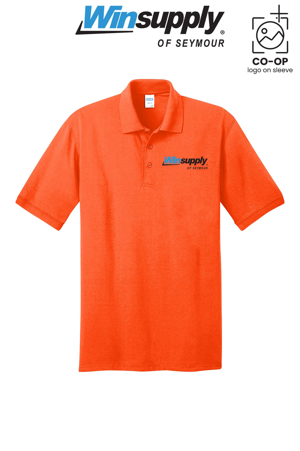 Port & Co™ Core Blend Jersey Knit Polo - Winsupply of Seymour IN