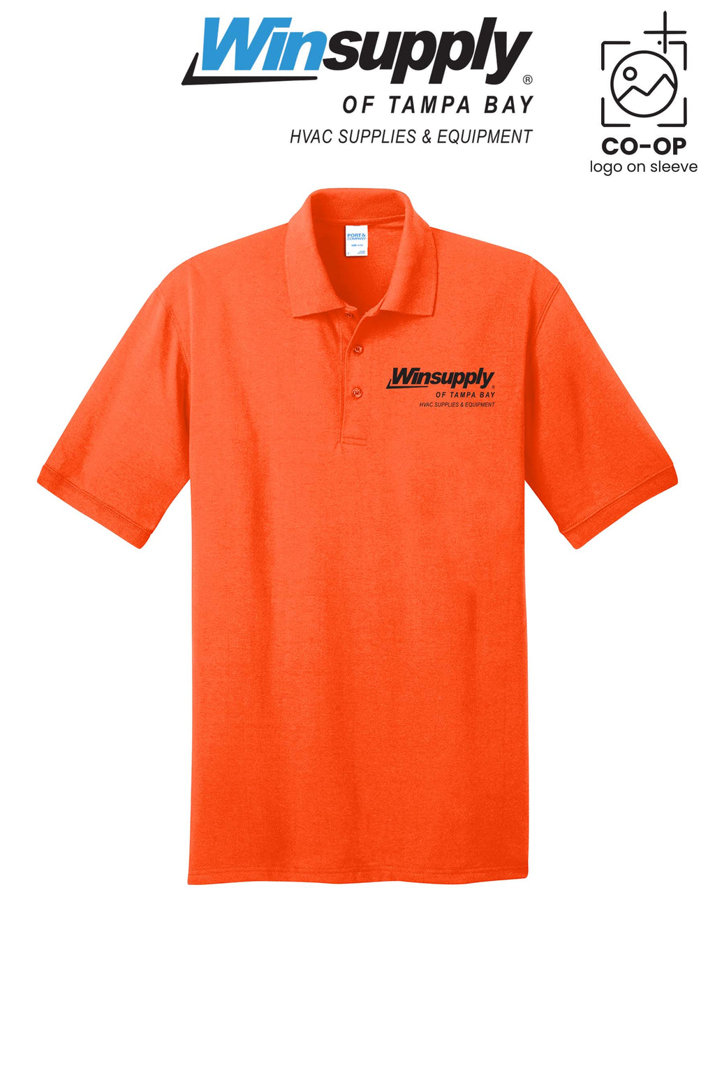 Port & Co™ Core Blend Jersey Knit Polo - Winsupply of Tampa Bay