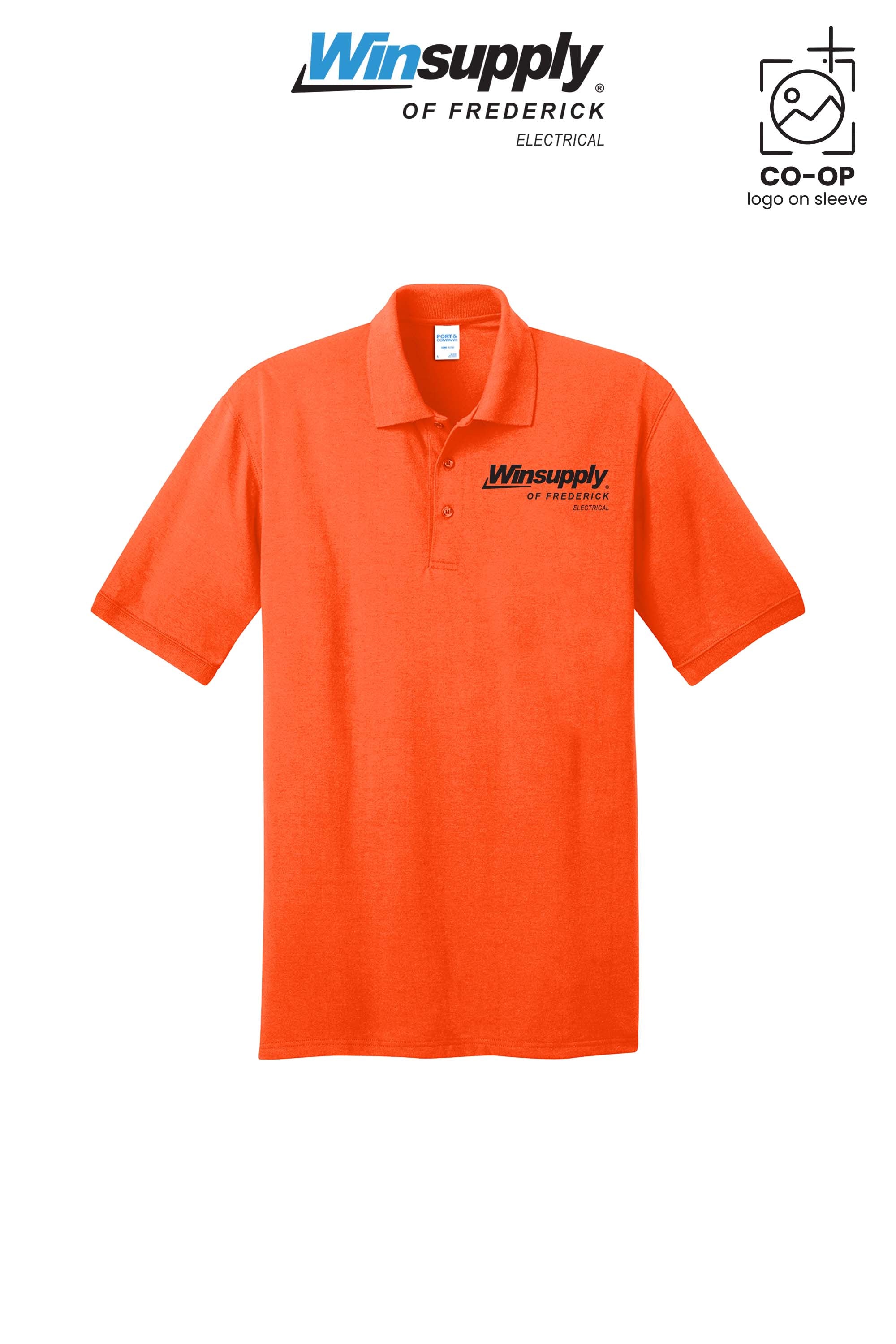 Port & Co™ Core Blend Jersey Knit Polo - Winsupply of Frederick