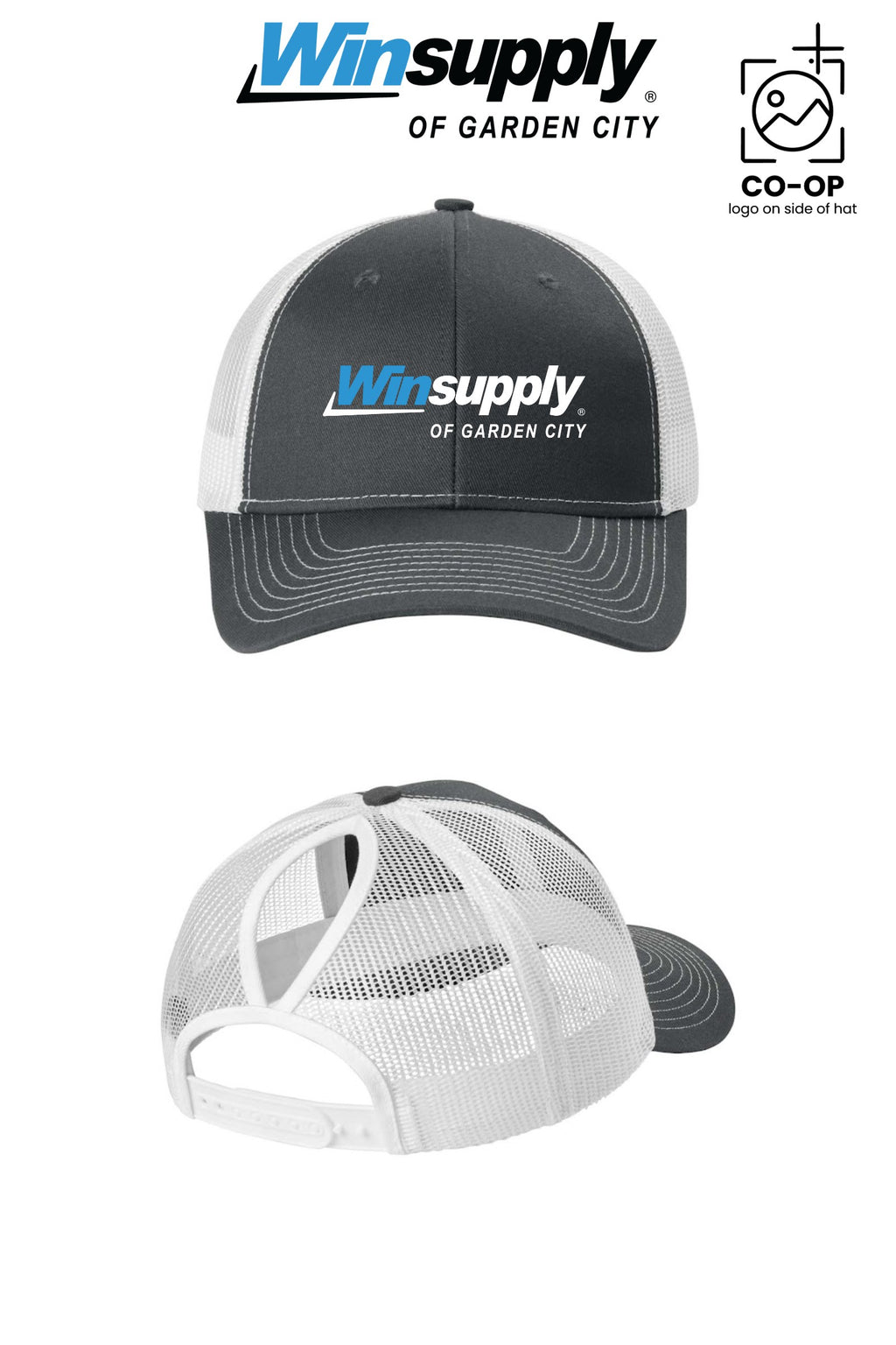 Port Authority® Snapback Ponytail Trucker Cap