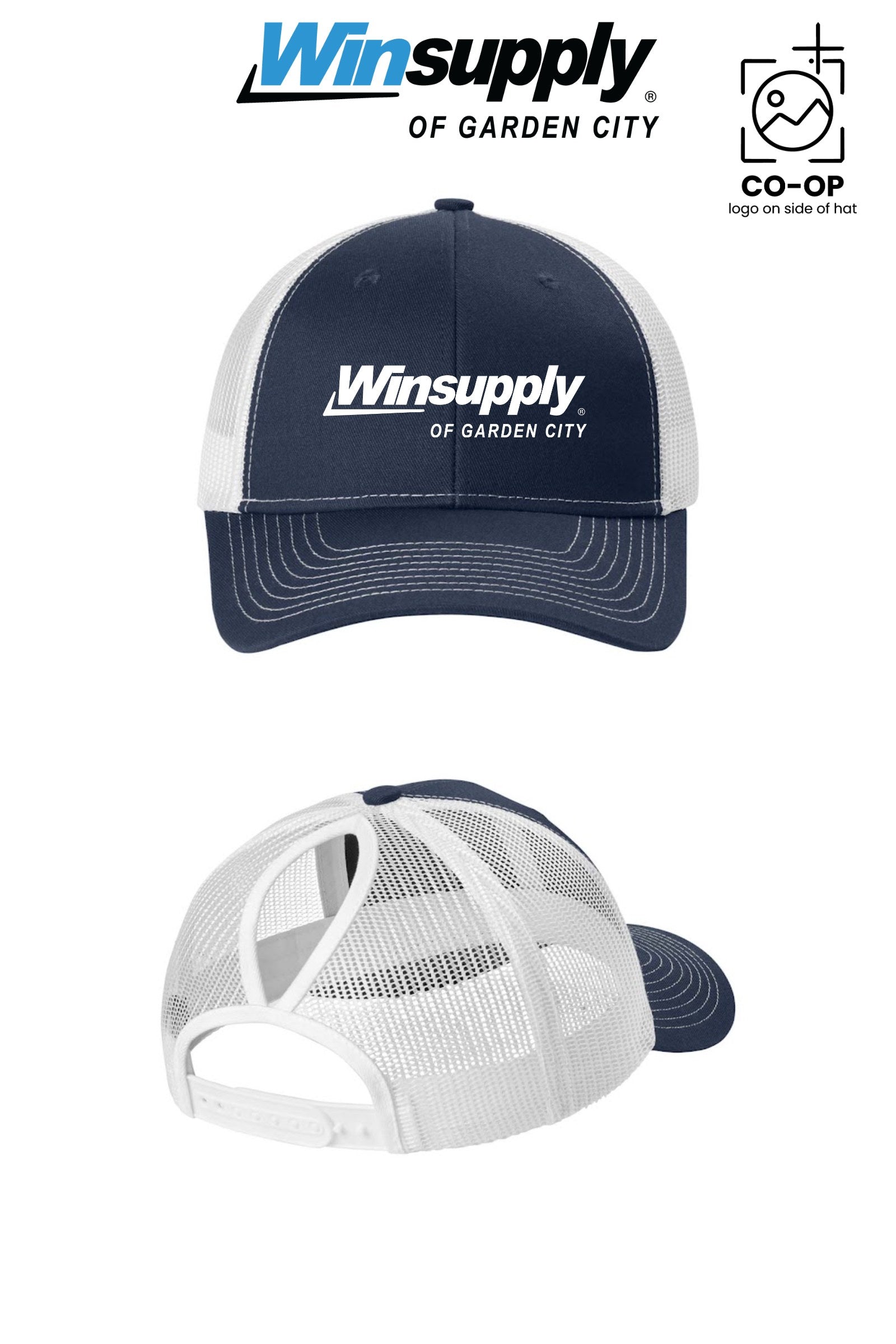 Port Authority® Snapback Ponytail Trucker Cap
