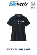 Peter Millar Women's Short-Sleeve Button Polo - Winsupply Centerville OH