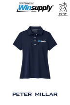 Peter Millar Women's Short-Sleeve Button Polo - Winsupply Centerville OH
