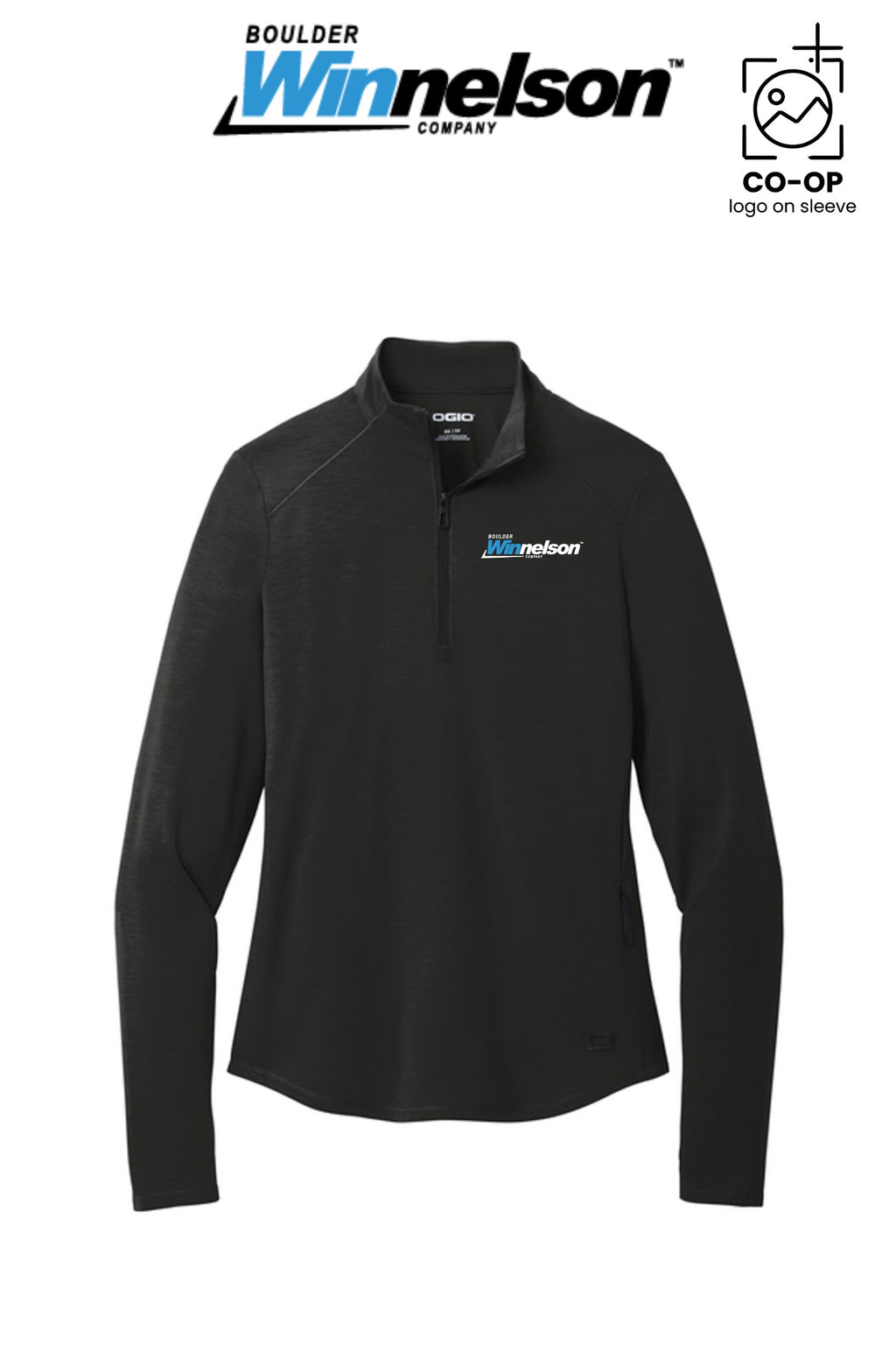 OGIO® Motion 1/4-Zip Women's - Boulder Winnelson