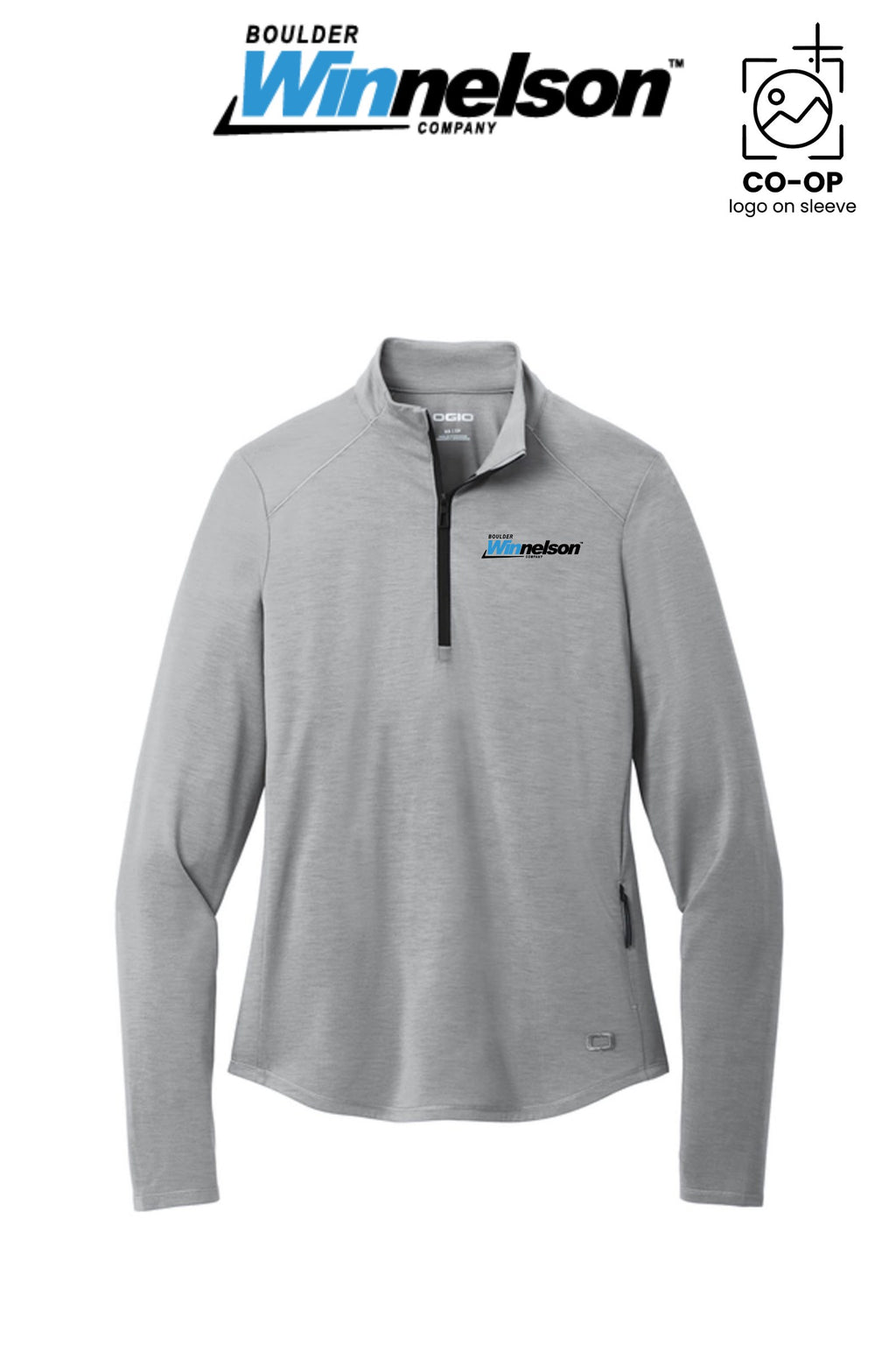 OGIO® Motion 1/4-Zip Women's - Boulder Winnelson