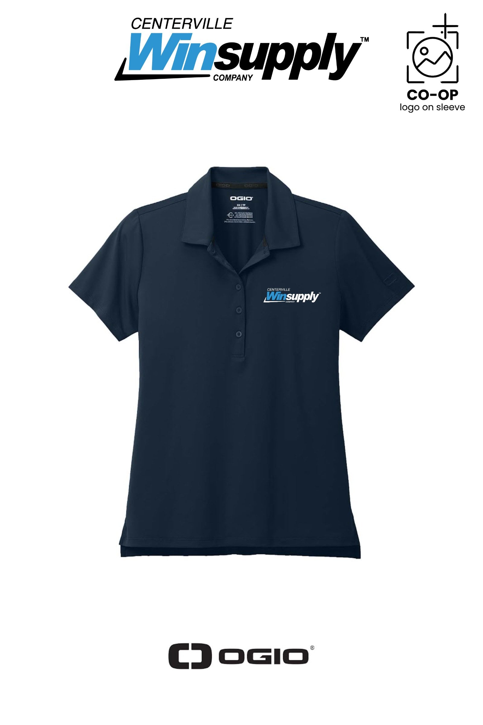 OGIO® Women's Regain Polo - Winsupply Centerville OH