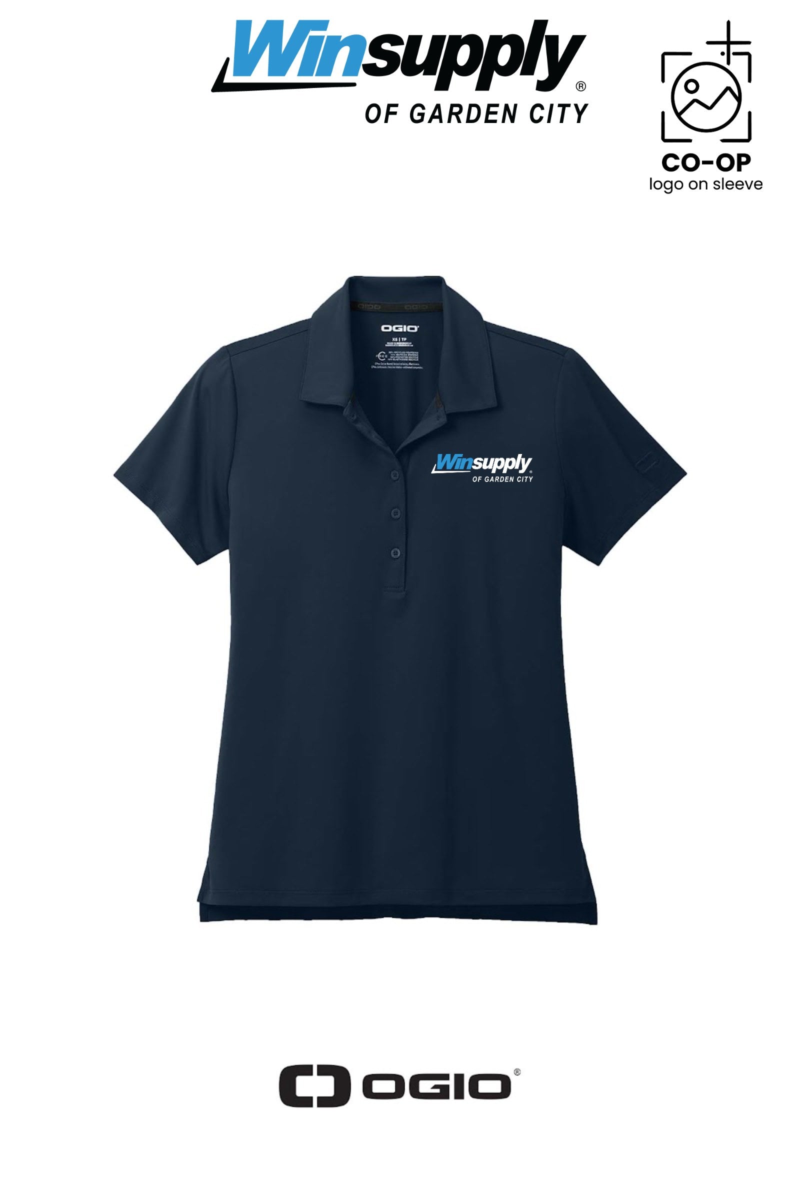 OGIO® Women's Regain Polo - Winsupply Garden City KS Co.