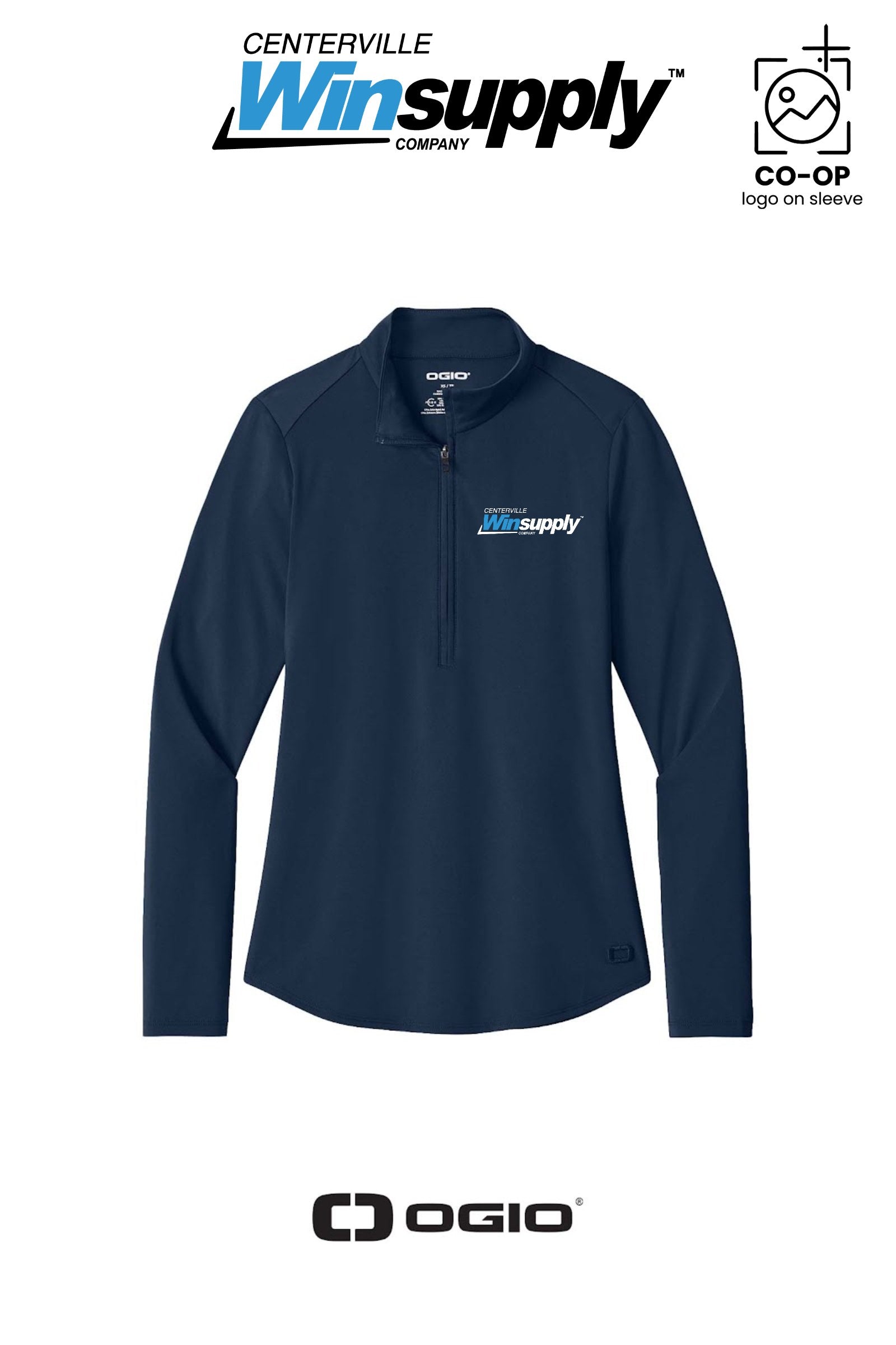 OGIO® Women’s Regain 1/4-Zip - Winsupply Centerville OH