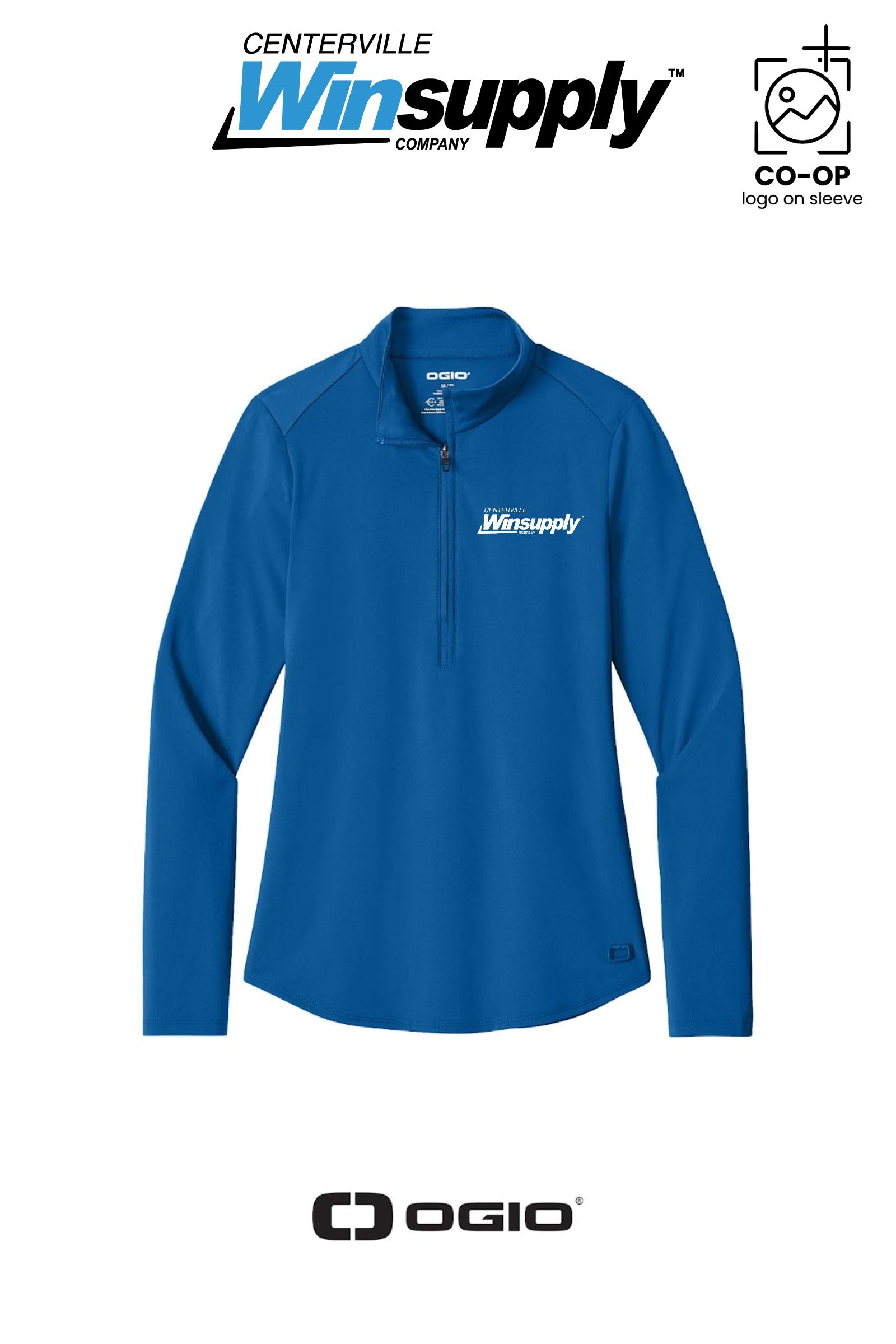 OGIO® Women’s Regain 1/4-Zip - Winsupply Centerville OH