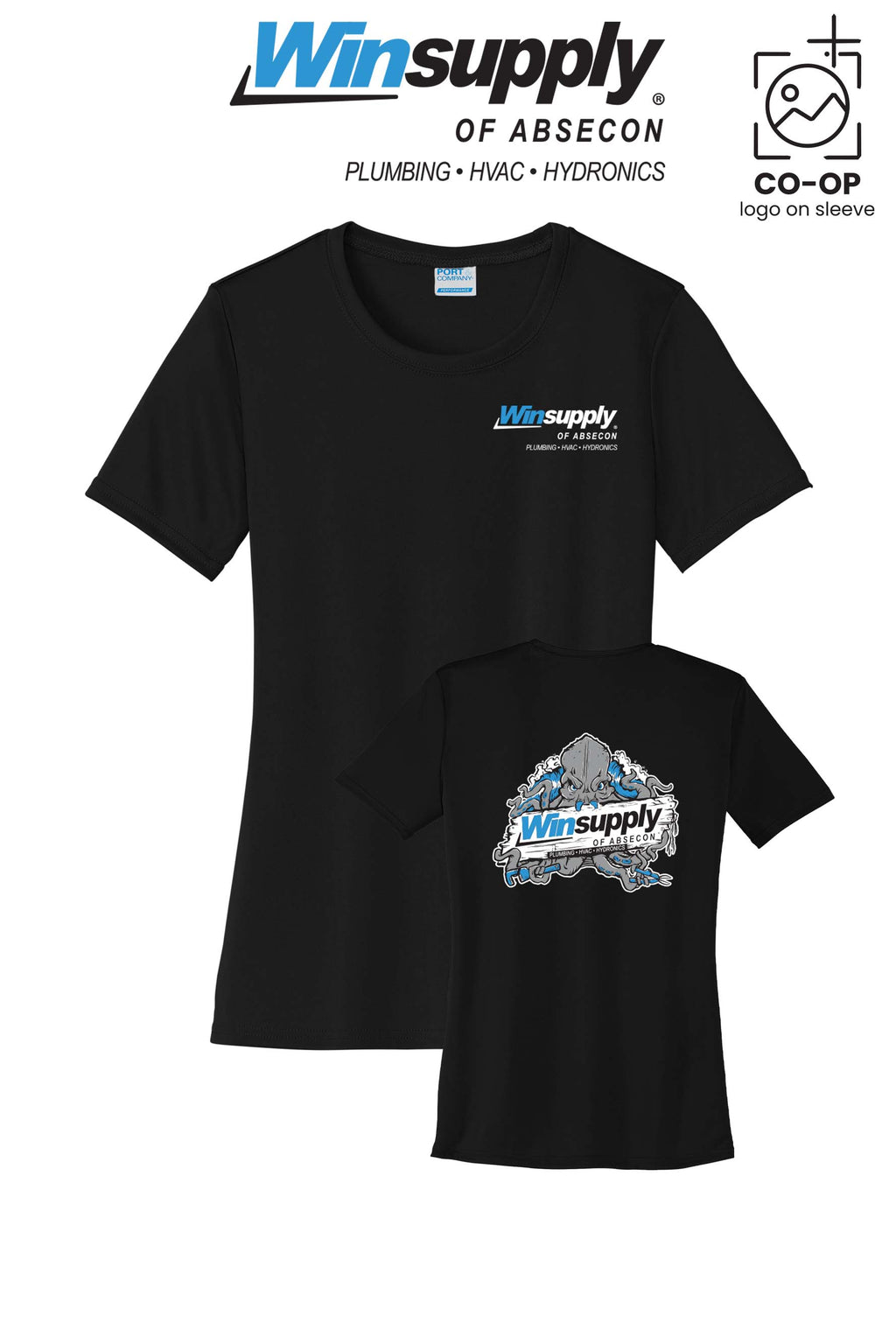 Port & Co™ Womens PerformanceUPF50 Tee - Winsupply of Absecon