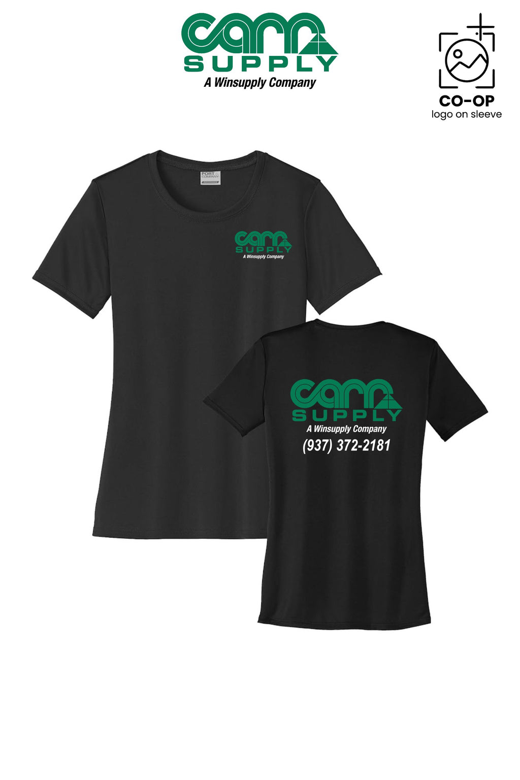 Port & Co™ Womens PerformanceUPF50 Tee - Carr Supply - Xenia
