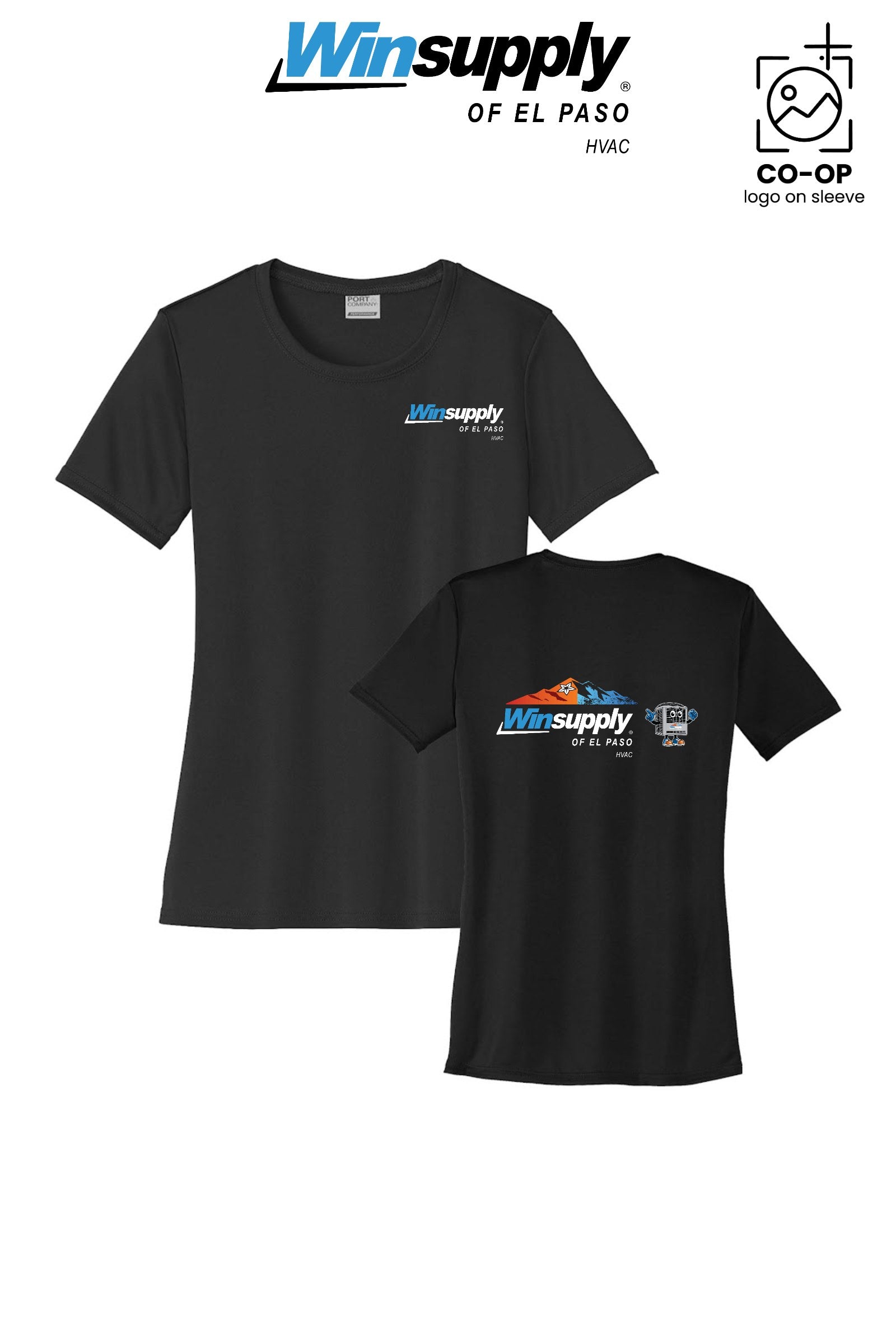 Port & Co™ Womens PerformanceUPF50 Tee - Winsupply of El Paso