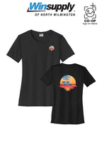 "WIN NOW" Port & Co™ Womens PerformanceUPF50 Tee - Winsupply N Wilmington NC