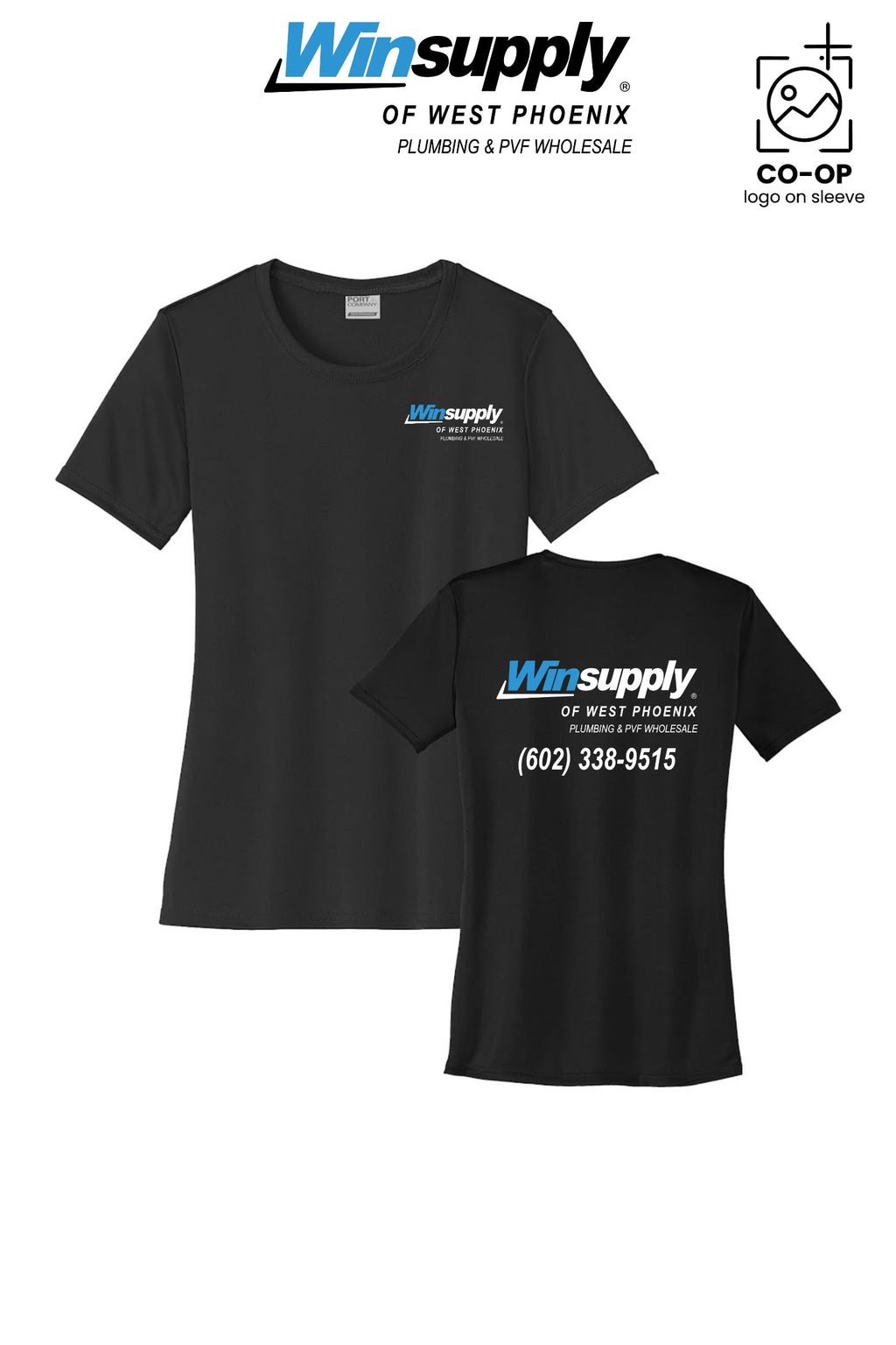 Port & Co™ Womens PerformanceUPF50 Tee - Winsupply of West Phoenix