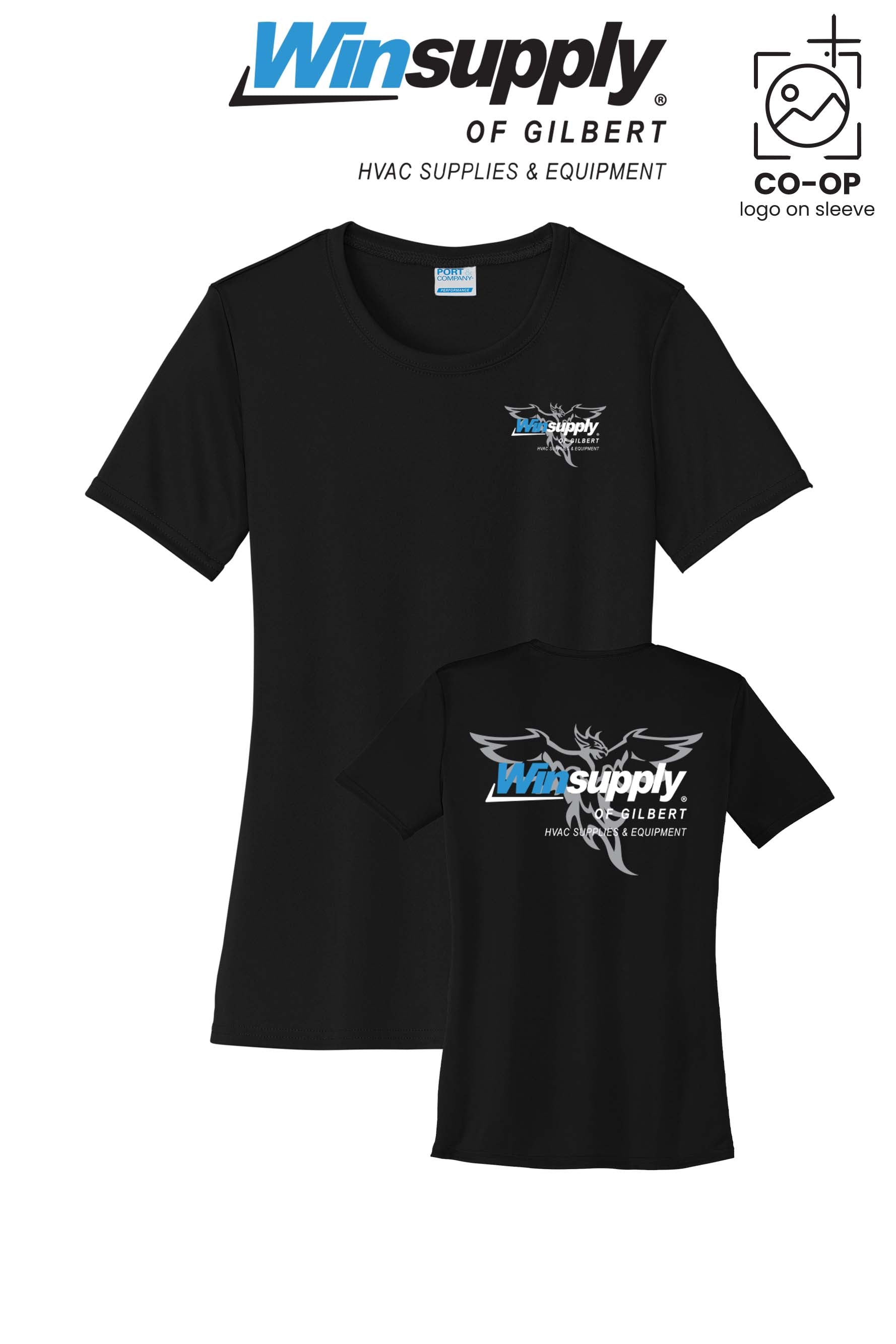 Port & Co™ Womens PerformanceUPF50 Tee - Winsupply of Gilbert
